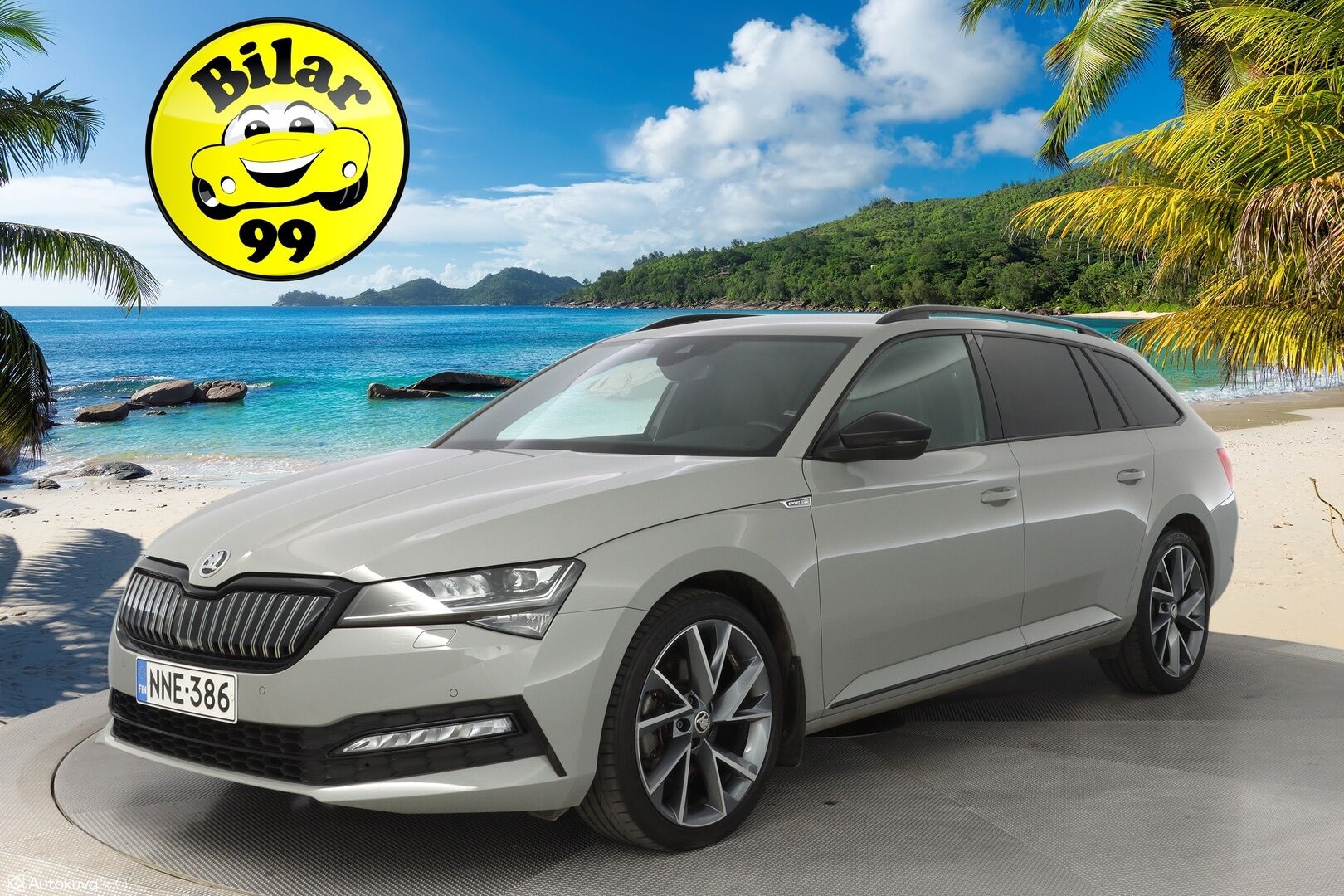Skoda Superb 2021 Combi 1,4 TSI PHEV SportLine iV DSG ** ACC / Webasto / Canton / Koukku** - Skoda Crystal Lighting / Muistipenkki / Nahka-alcantara / Sport Line*