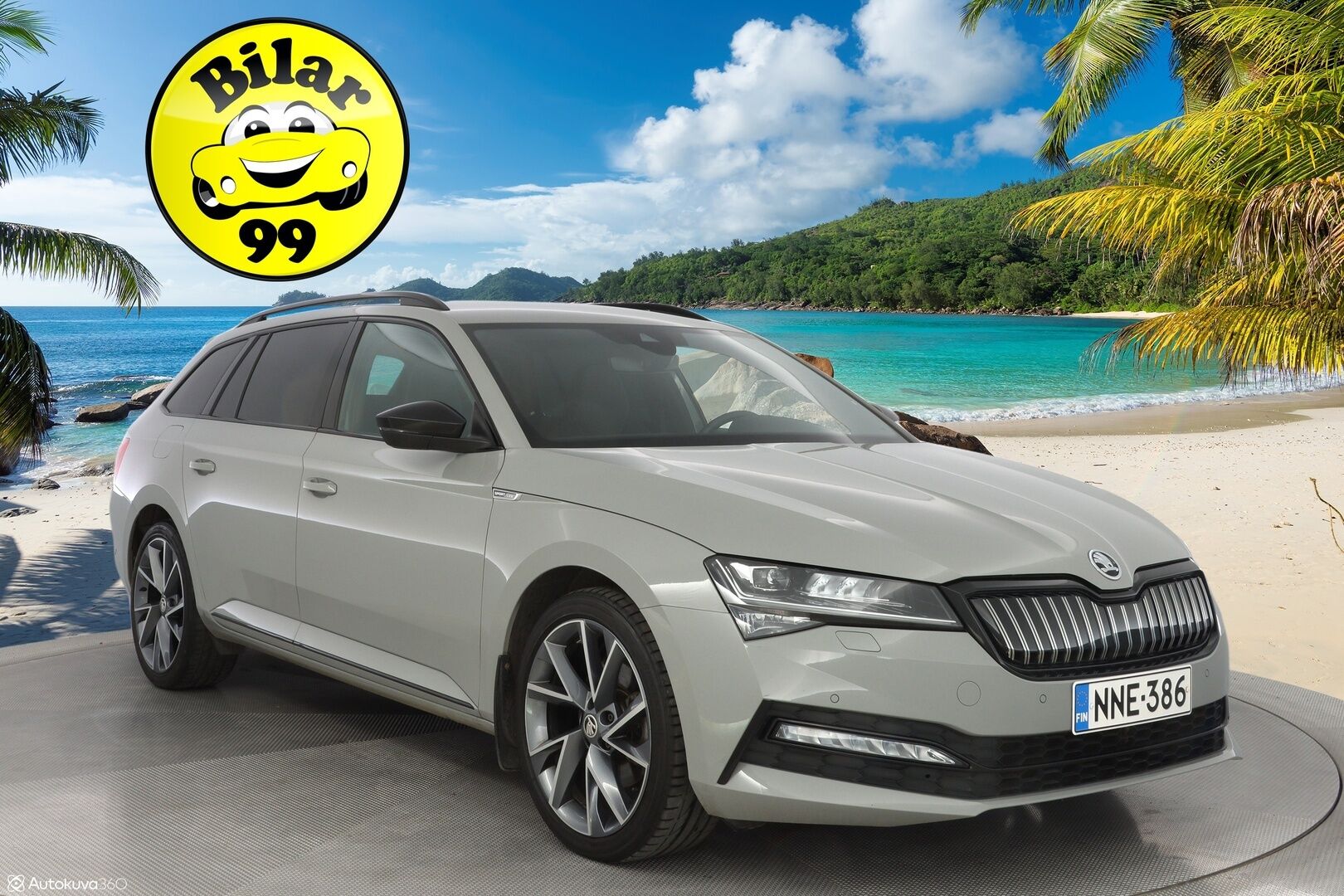 Skoda Superb 2021 Combi 1,4 TSI PHEV SportLine iV DSG ** ACC / Webasto / Canton / Koukku** - Skoda Crystal Lighting / Muistipenkki / Nahka-alcantara / Sport Line*