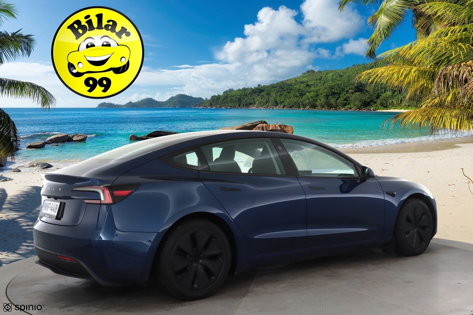 Tesla Model 3 2024 Rear-Wheel Drive * Koukku / ILP / Matrix LED / Viihdenäyttö / Lasikatto / P.kamera / Ilmastoidut nahat * - 1.Om Suomi-auto / Kahdet renkaat aluvanteilla 