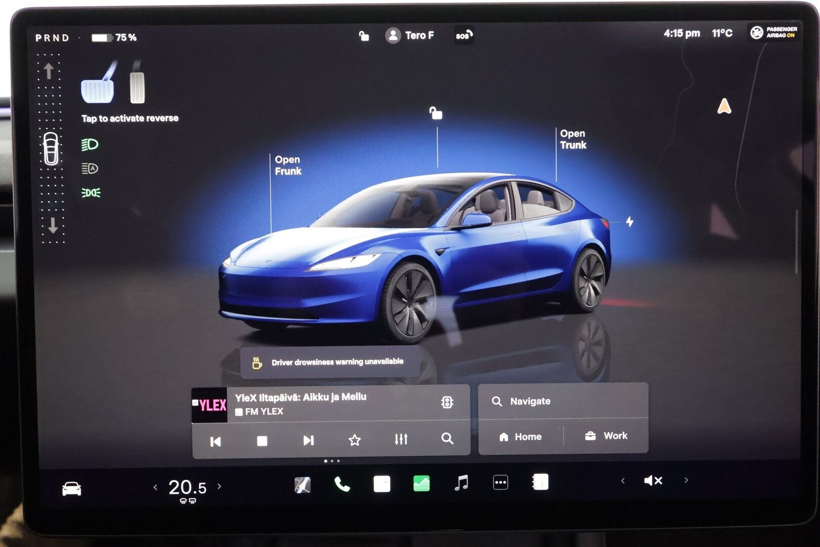 Tesla Model 3 2024 RWD * Koukku / ILP / Matrix LED / Viihdenäyttö / Lasikatto / P.kamera / Ilmastoidut nahat * - 1.Om Suomi-auto / Kahdet renkaat aluvanteilla - HULLUT AVAJAISHULINAT KORKOTARJOUS 3,29 %