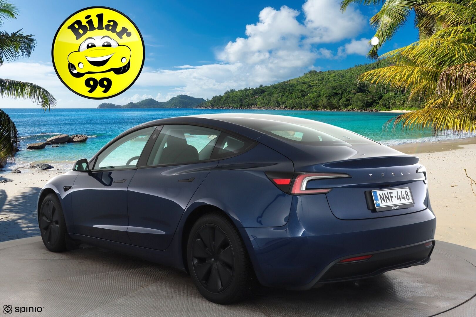 Tesla Model 3 2024 Rear-Wheel Drive * Koukku / ILP / Matrix LED / Viihdenäyttö / Lasikatto / P.kamera / Ilmastoidut nahat * - 1.Om Suomi-auto / Kahdet renkaat aluvanteilla 