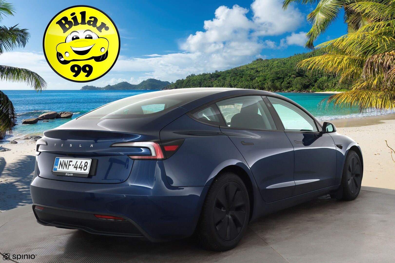 Tesla Model 3 2024 Rear-Wheel Drive * Koukku / ILP / Matrix LED / Viihdenäyttö / Lasikatto / P.kamera / Ilmastoidut nahat * - 1.Om Suomi-auto / Kahdet renkaat aluvanteilla 