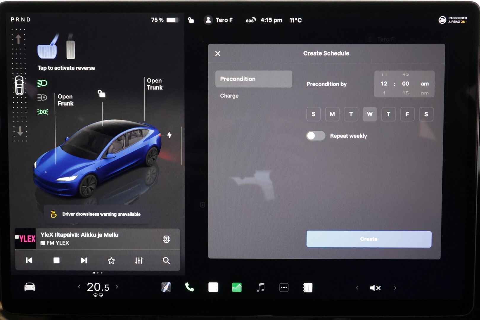 Tesla Model 3 2024 Rear-Wheel Drive * Koukku / ILP / Matrix LED / Viihdenäyttö / Lasikatto / P.kamera / Ilmastoidut nahat * - 1.Om Suomi-auto / Kahdet renkaat aluvanteilla 