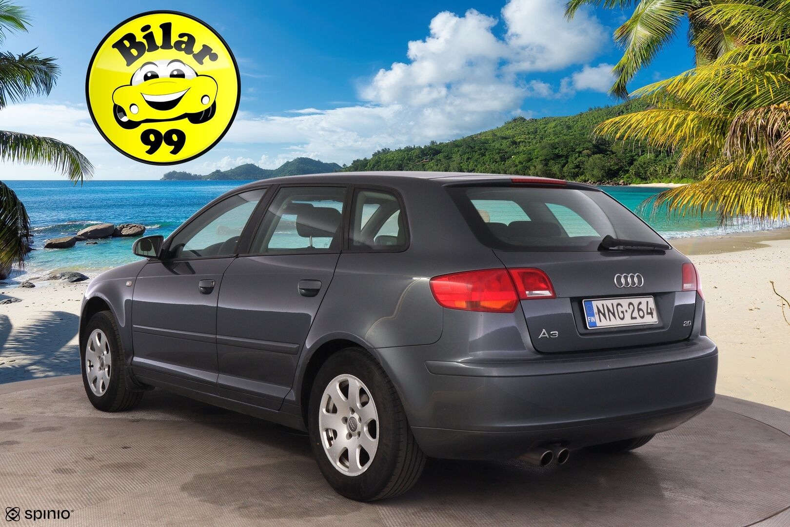 Audi A3 2005 4D SPORTBACK 2.0FSI - YritysOutlet - Myydään vain yrityksille - – Tämä auto myydään YritysOutlet -valikoimasta vain yritykselle