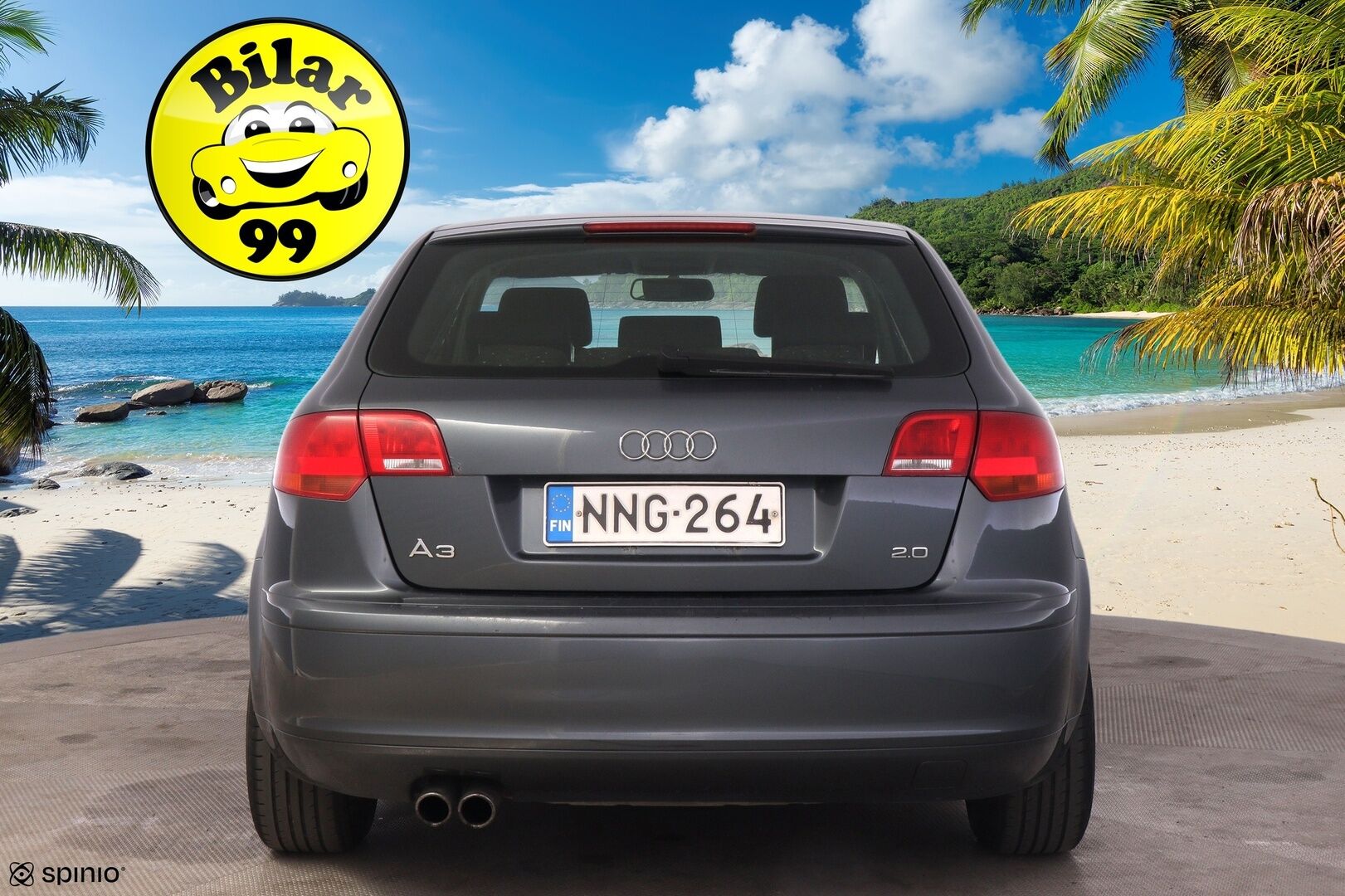 Audi A3 2005 4D SPORTBACK 2.0FSI - YritysOutlet - Myydään vain yrityksille - – Tämä auto myydään YritysOutlet -valikoimasta vain yritykselle