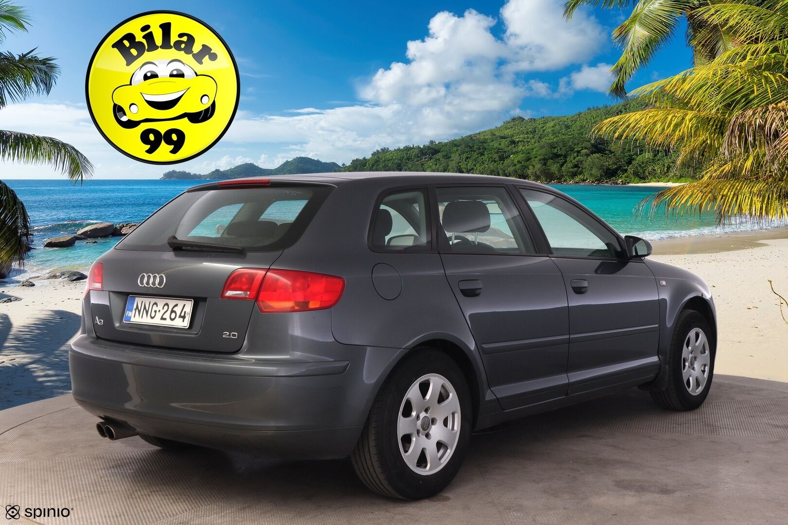 Audi A3 2005 4D SPORTBACK 2.0FSI - YritysOutlet - Myydään vain yrityksille - – Tämä auto myydään YritysOutlet -valikoimasta vain yritykselle