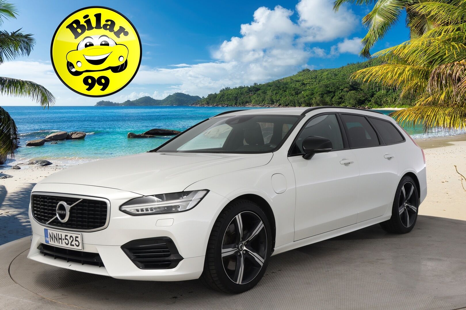 Volvo V90 2020 T8 Twin Engine AWD R-Design * Adapt.Vakkari / Webasto / Muistipenkki / H&K / P.Kamera / Keyless / BLIS / Full-LED / Koukku *