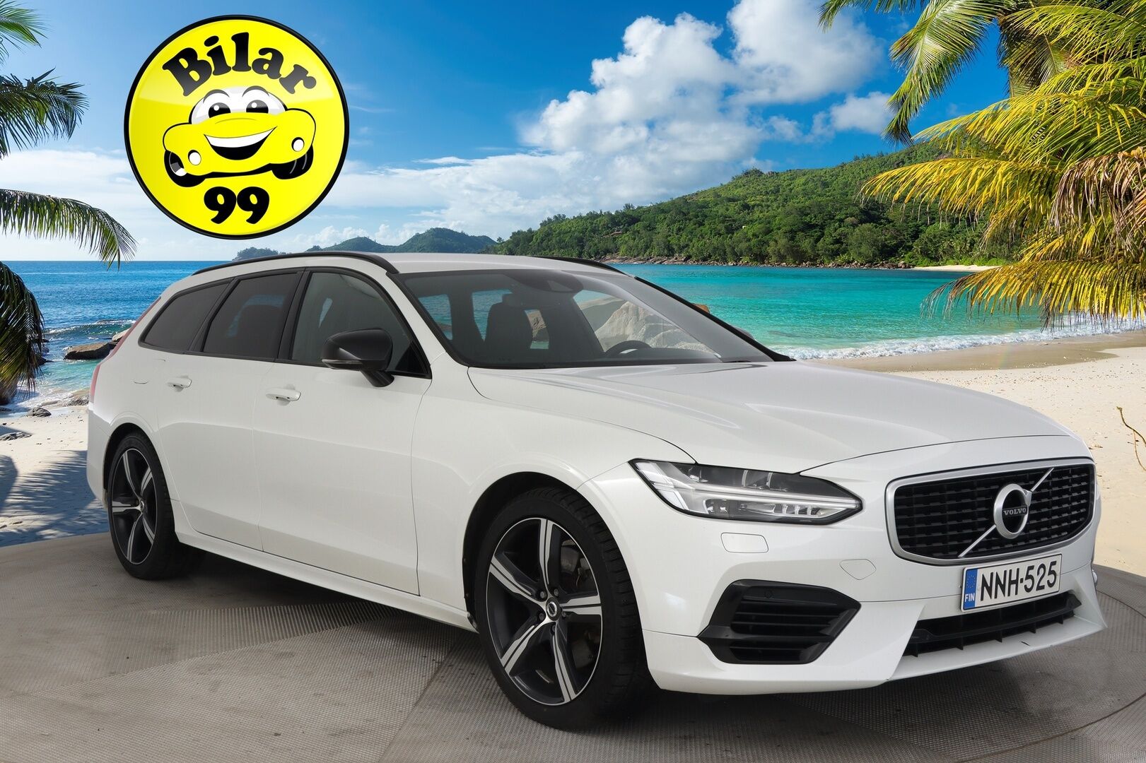 Volvo V90 2020 T8 Twin Engine AWD R-Design * Adapt.Vakkari / Webasto / Muistipenkki / H&K / P.Kamera / Keyless / BLIS / Full-LED / Koukku *