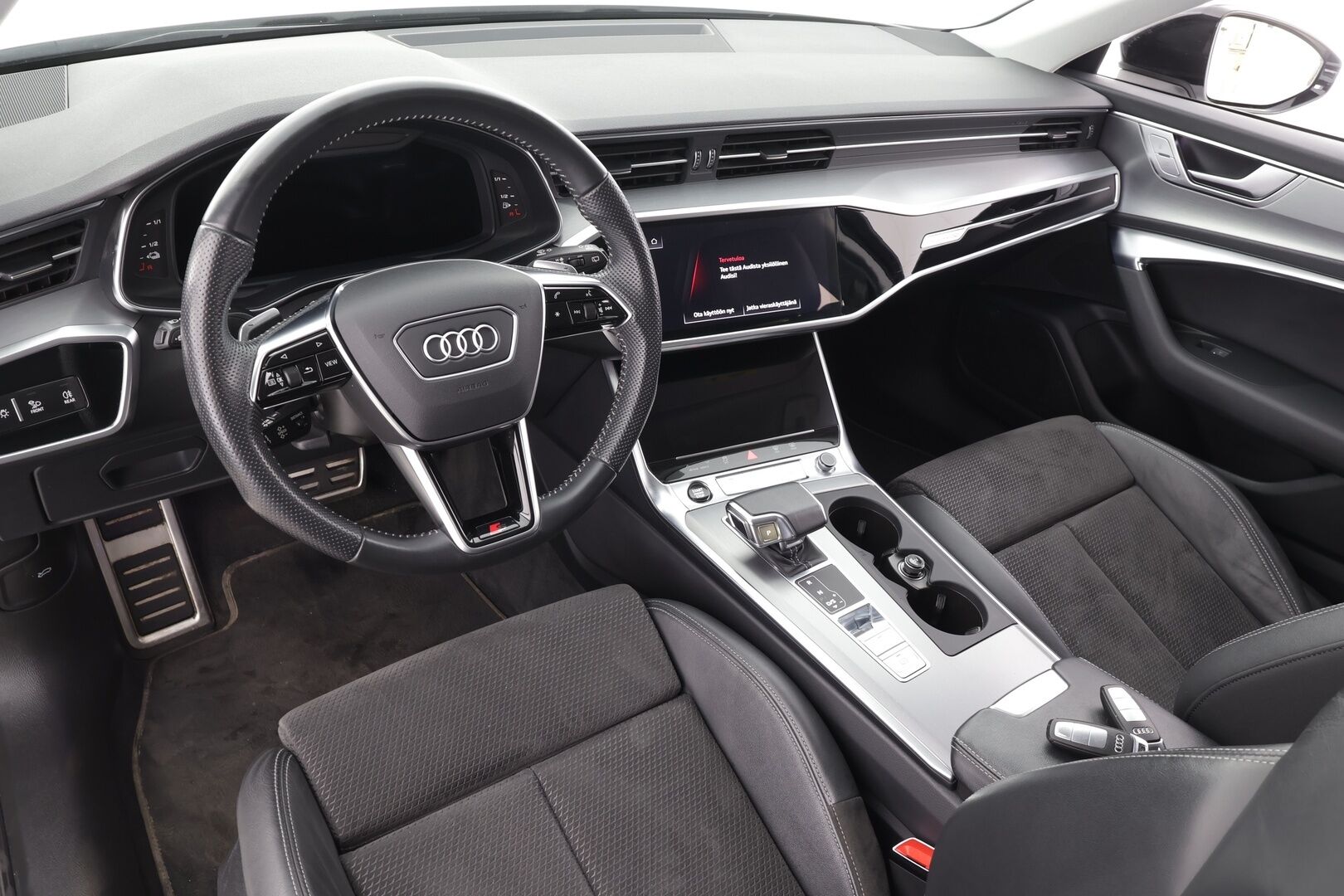 Audi A6 2021 Business Sport 55 TFSI e quattro S-Line - ACC | Matrix-LED | 360-Kamera | Sporttipenkit | Ratinlämmitin | Audi Smartphone | Koti & Kauppalaturi