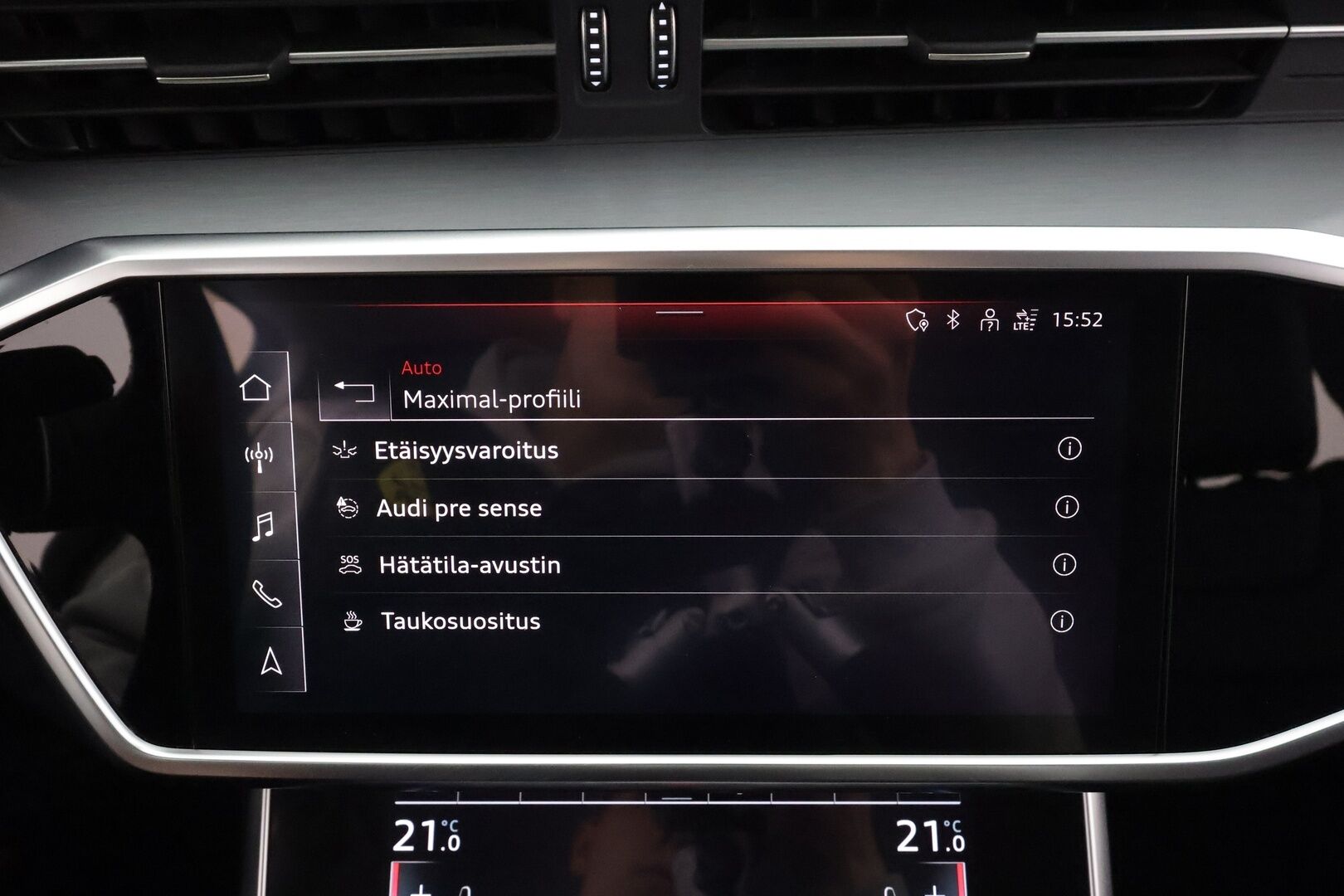 Audi A6 2021 Business Sport 55 TFSI e quattro S-Line - ACC | Matrix-LED | 360-Kamera | Sporttipenkit | Ratinlämmitin | Audi Smartphone | Koti & Kauppalaturi