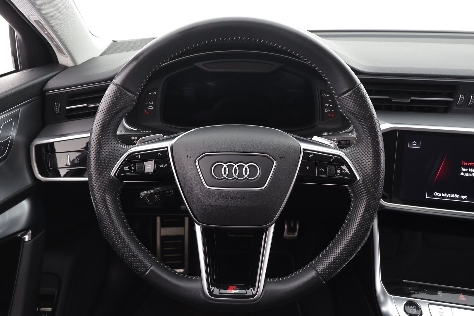 Audi A6 2021 Business Sport 55 TFSI e quattro S-Line - ACC | Matrix-LED | 360-Kamera | Sporttipenkit | Ratinlämmitin | Audi Smartphone | Koti & Kauppalaturi