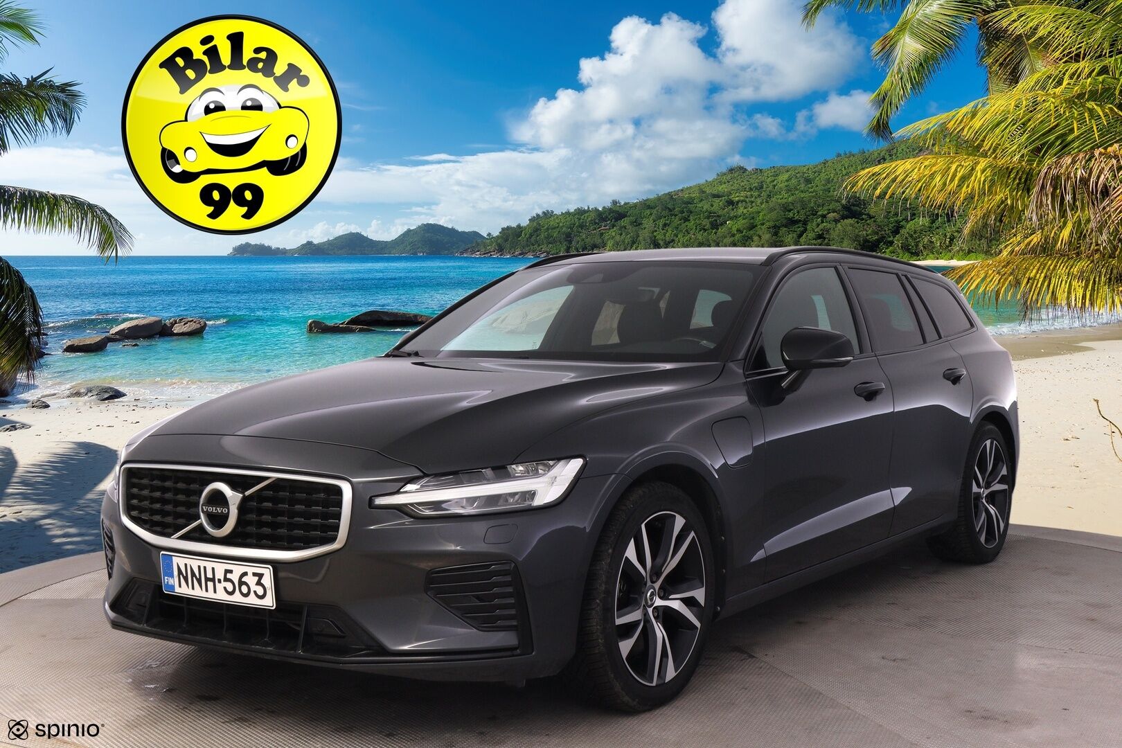 Volvo V60 2020 T8 TwE AWD R-Design aut. * ACC / Pilot Assist / Webasto / VOC / Muistipenkki / Koukku / Keyless / Sähkökontti * - Upea väri / Jakopää tehty 01/25 / Merkkihuollettu / Kahdet Volvo alut - HULLUT BLACKWEEK JATKOT - KORKOTARJOUS 2,49%