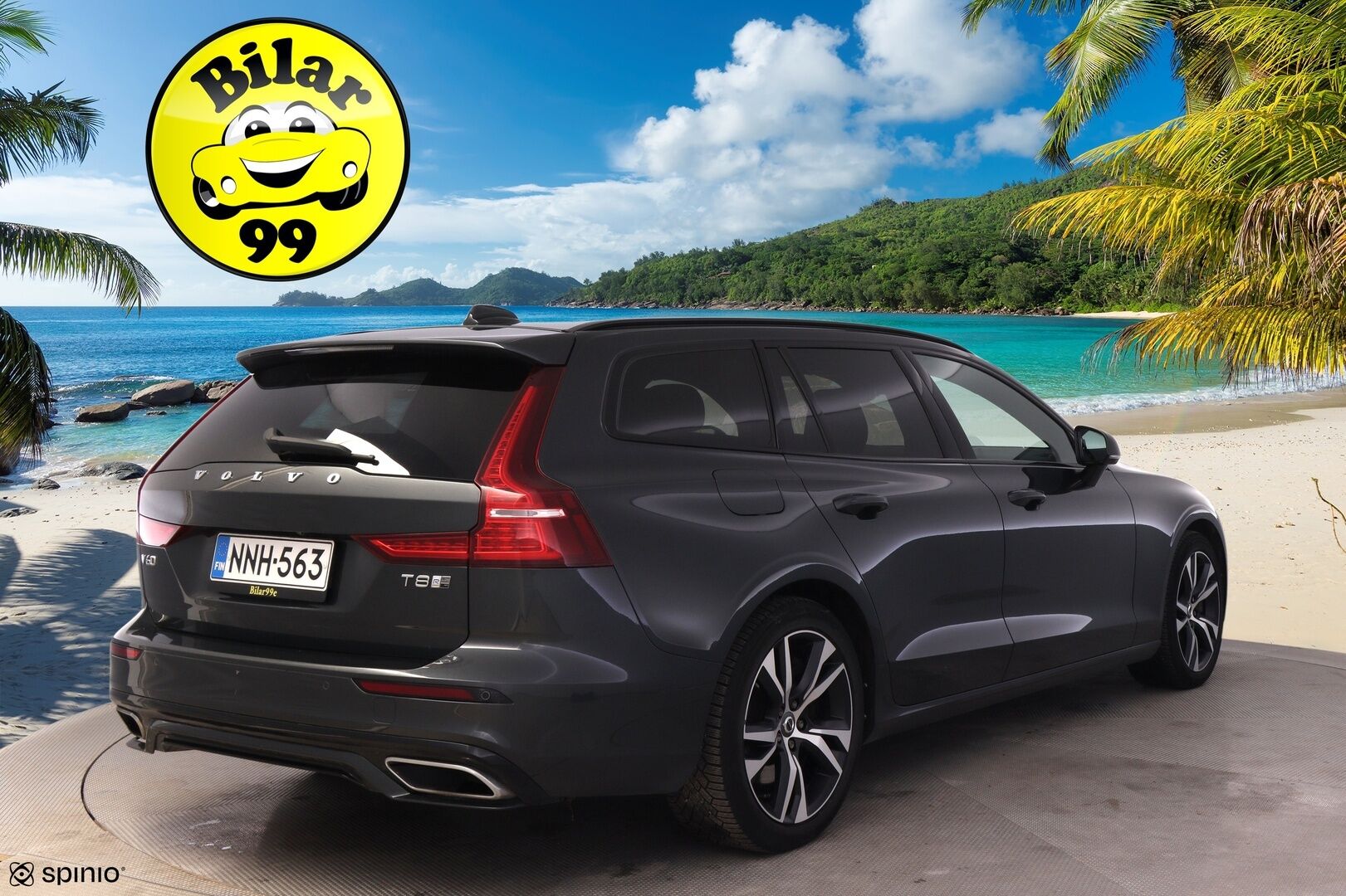 Volvo V60 2020 T8 TwE AWD R-Design aut. * ACC / Pilot Assist / Webasto / VOC / Muistipenkki / Koukku / Keyless / Sähkökontti * - Upea väri / Jakopää tehty 01/25 / Merkkihuollettu / Kahdet Volvo alut - HULLUT BLACKWEEK JATKOT - KORKOTARJOUS 2,49%