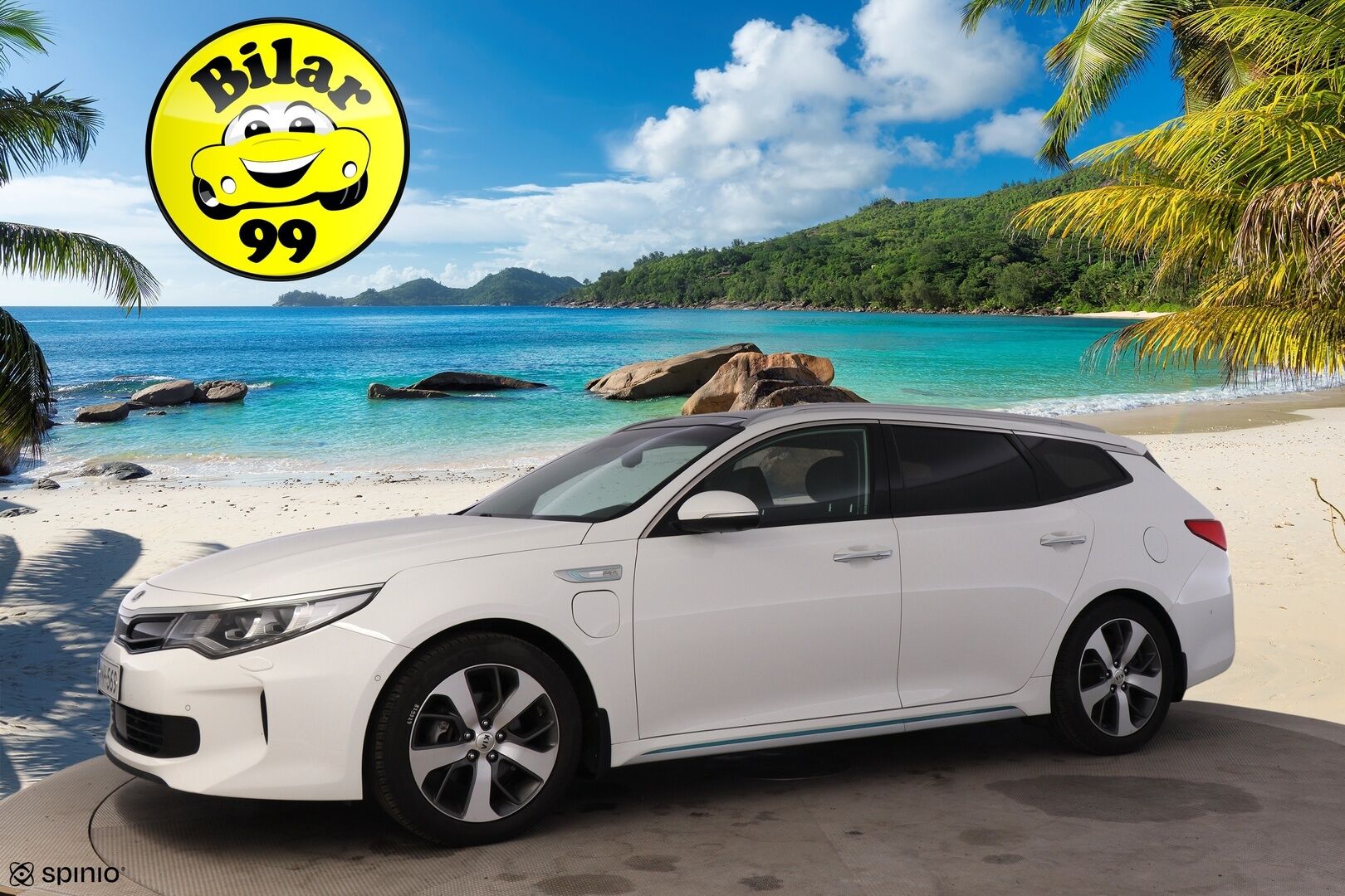 KIA OPTIMA 2018 2,0 GDI PHEV Business Luxury SW A/T * Adapt.Vakkari / Panorama / H&K / 360° / Ilmastoidut penkit / Keyless / Koukku* - Akusto uusittu / Kahdet renkaat vanteilla - HULLUT BLACKWEEK JATKOT - KORKOTARJOUS 2,49%