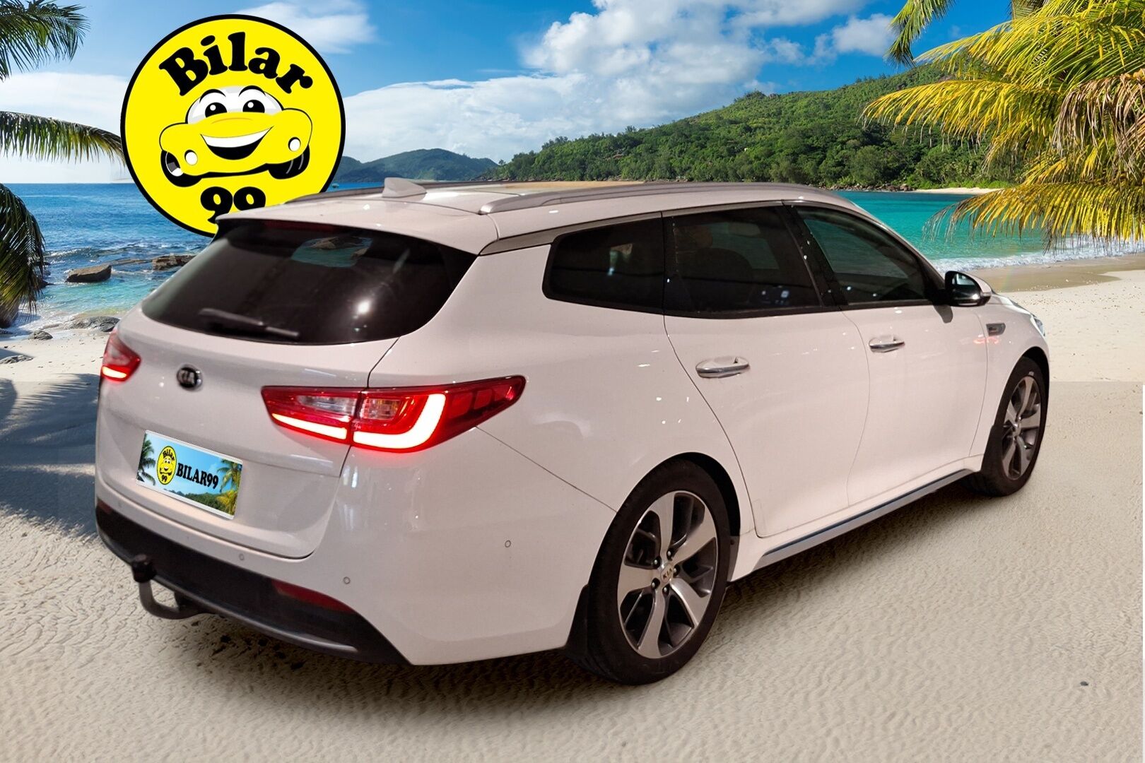 KIA OPTIMA 2018 2,0 GDI PHEV Business Luxury SW A/T * Adapt.Vakkari / Panorama / H&K / 360° / Ilmastoidut penkit / Keyless / Koukku* - Merkkihuollettu / Kahdet renkaat vanteilla
