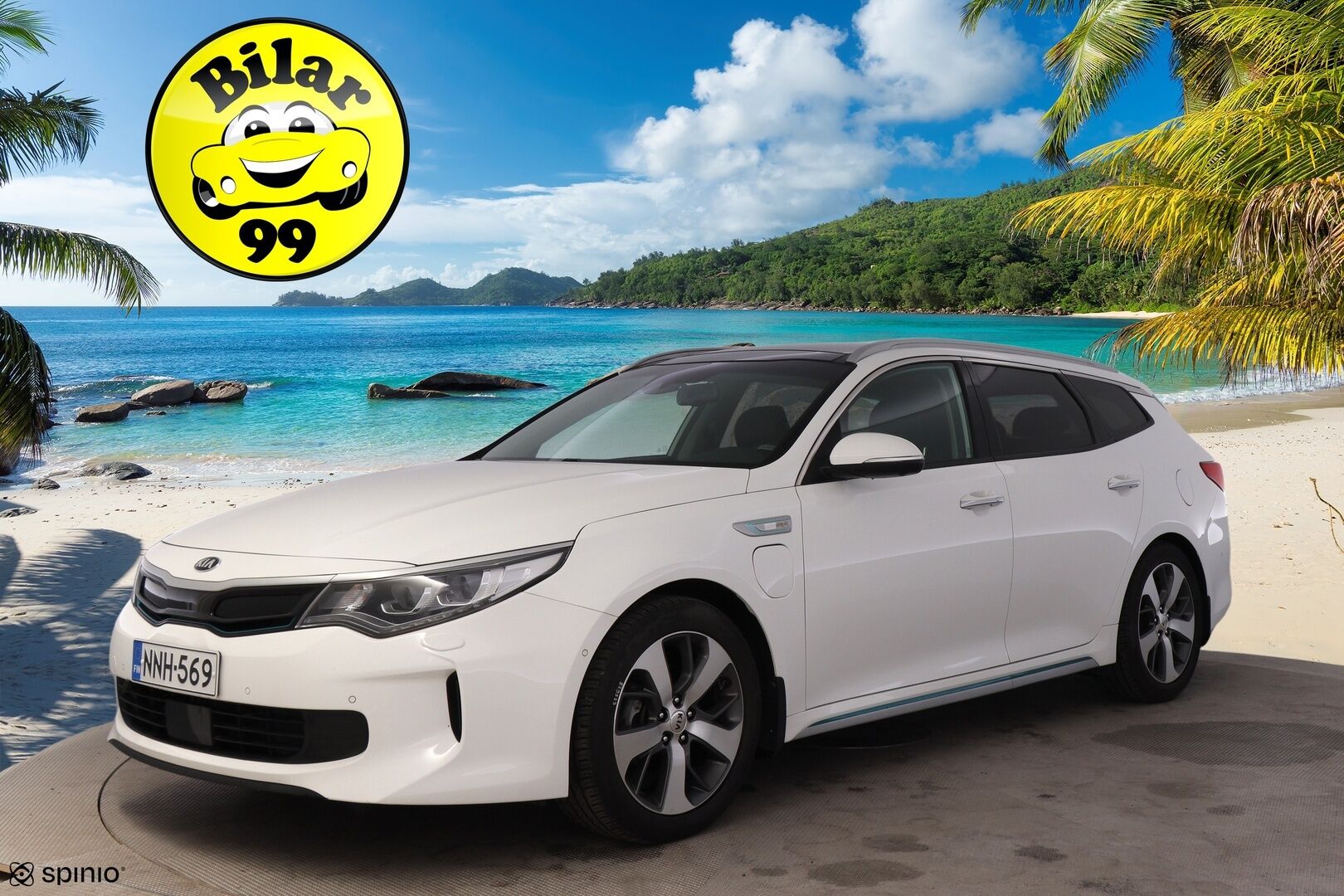 KIA OPTIMA 2018 2,0 GDI PHEV Business Luxury SW A/T * Adapt.Vakkari / Panorama / H&K / 360° / Ilmastoidut penkit / Keyless / Koukku* - Akusto uusittu / Kahdet renkaat vanteilla - HULLUT BLACKWEEK JATKOT - KORKOTARJOUS 2,49%