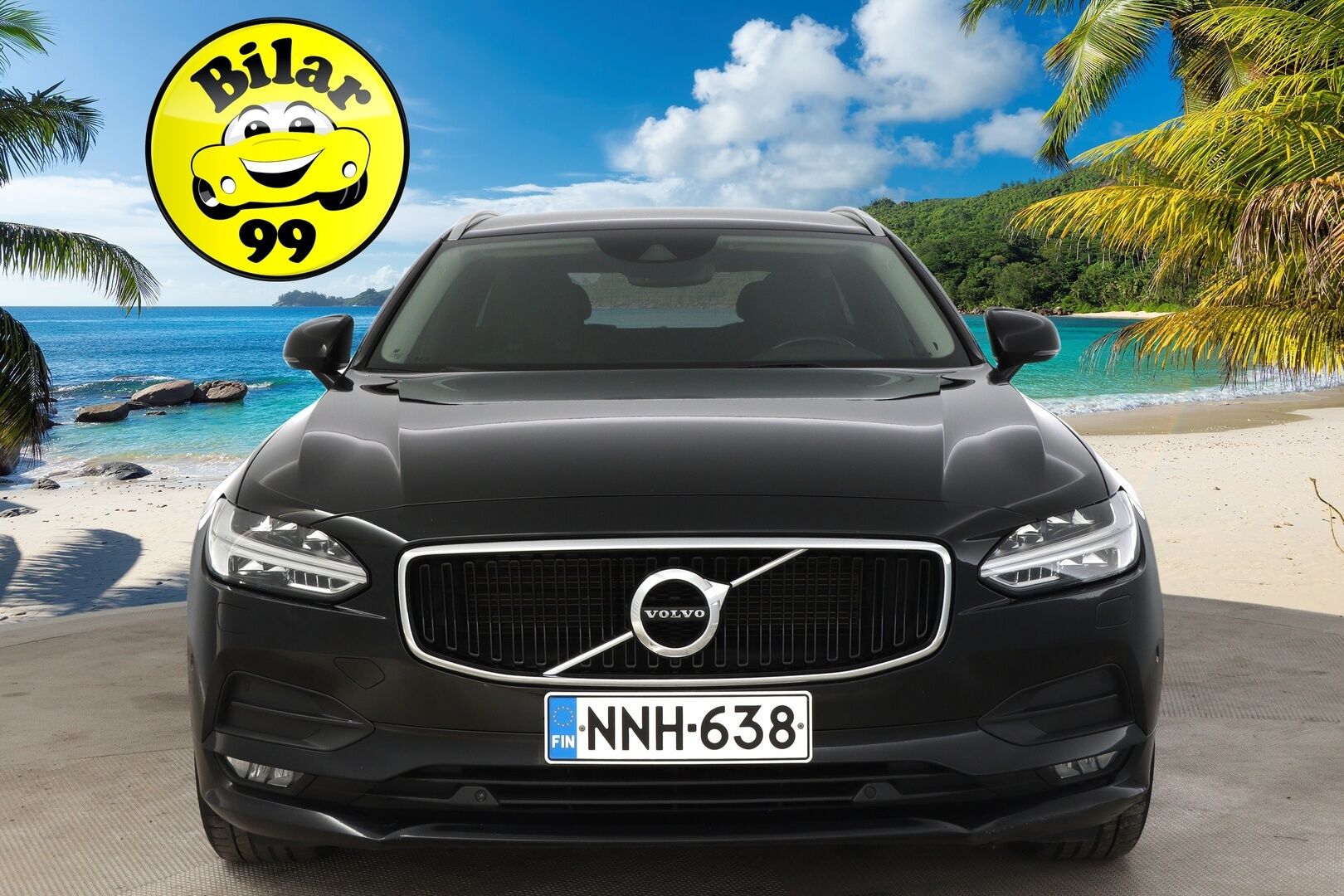 Volvo V90 2017 D3 AWD Momentum aut - Pilot Assist / Adapt. vakkari / Vetokoukku / Webasto / Peruutuskamera / BLIS / osanahat