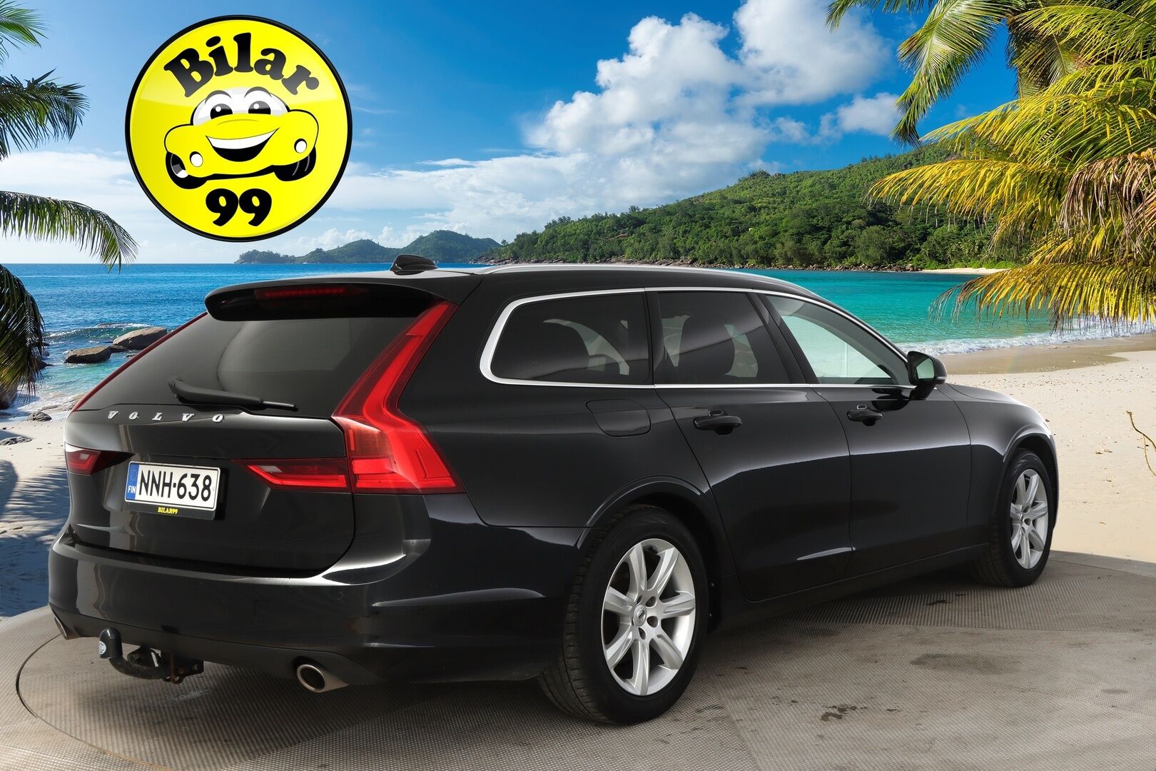 Volvo V90 2017 D3 AWD Momentum aut - Pilot Assist / Adapt. vakkari / Vetokoukku / Webasto / Peruutuskamera / BLIS / osanahat