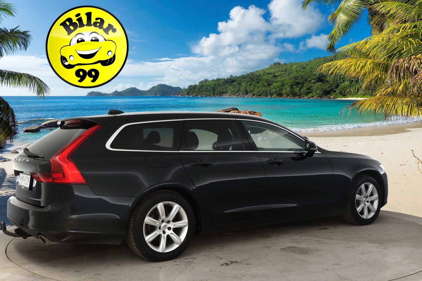 Volvo V90 2017 D3 AWD Momentum aut - Pilot Assist / Adapt. vakkari / Vetokoukku / Webasto / Peruutuskamera / BLIS / osanahat