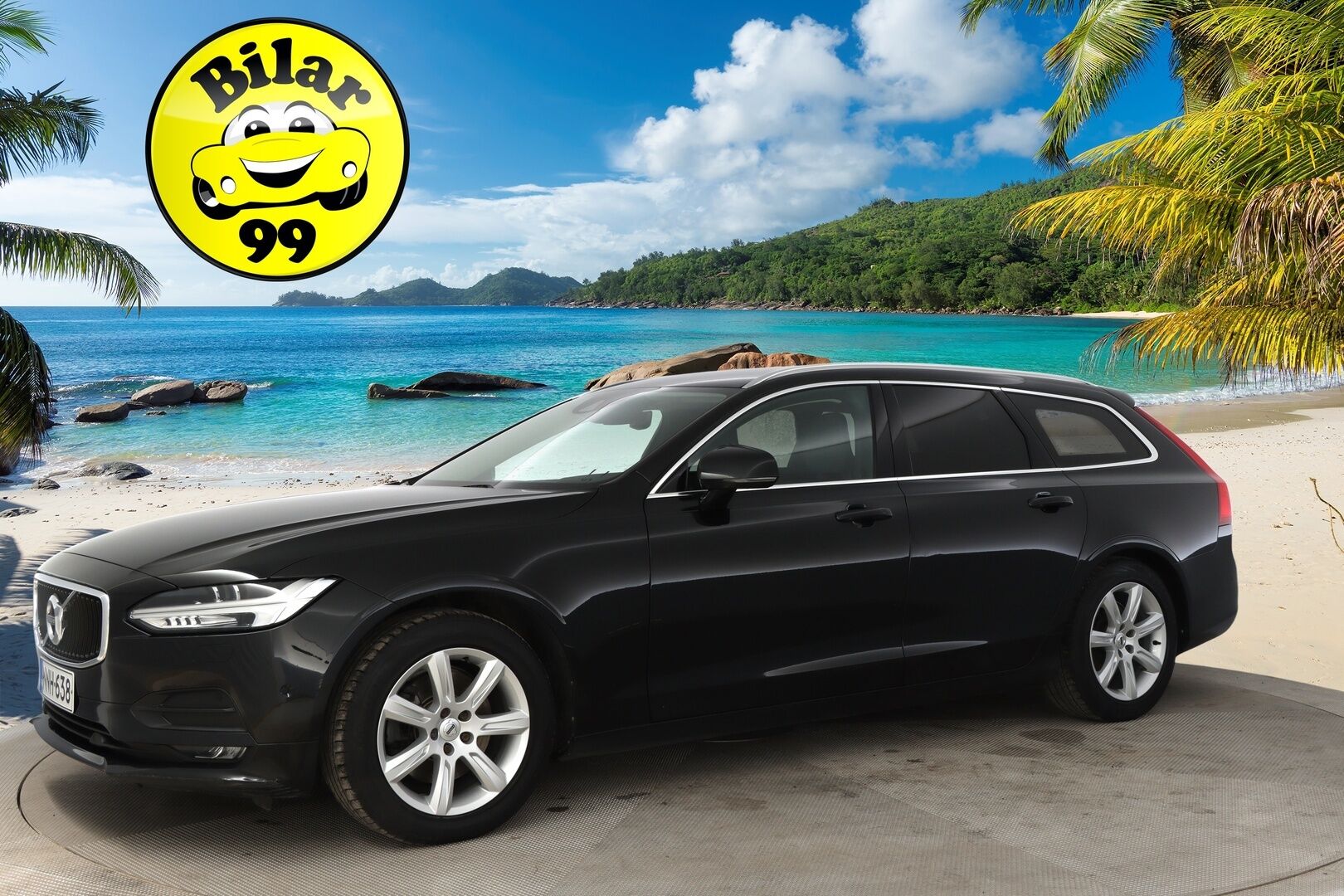 Volvo V90 2017 D3 AWD Momentum aut - Pilot Assist / Adapt. vakkari / Vetokoukku / Webasto / Peruutuskamera / BLIS / osanahat