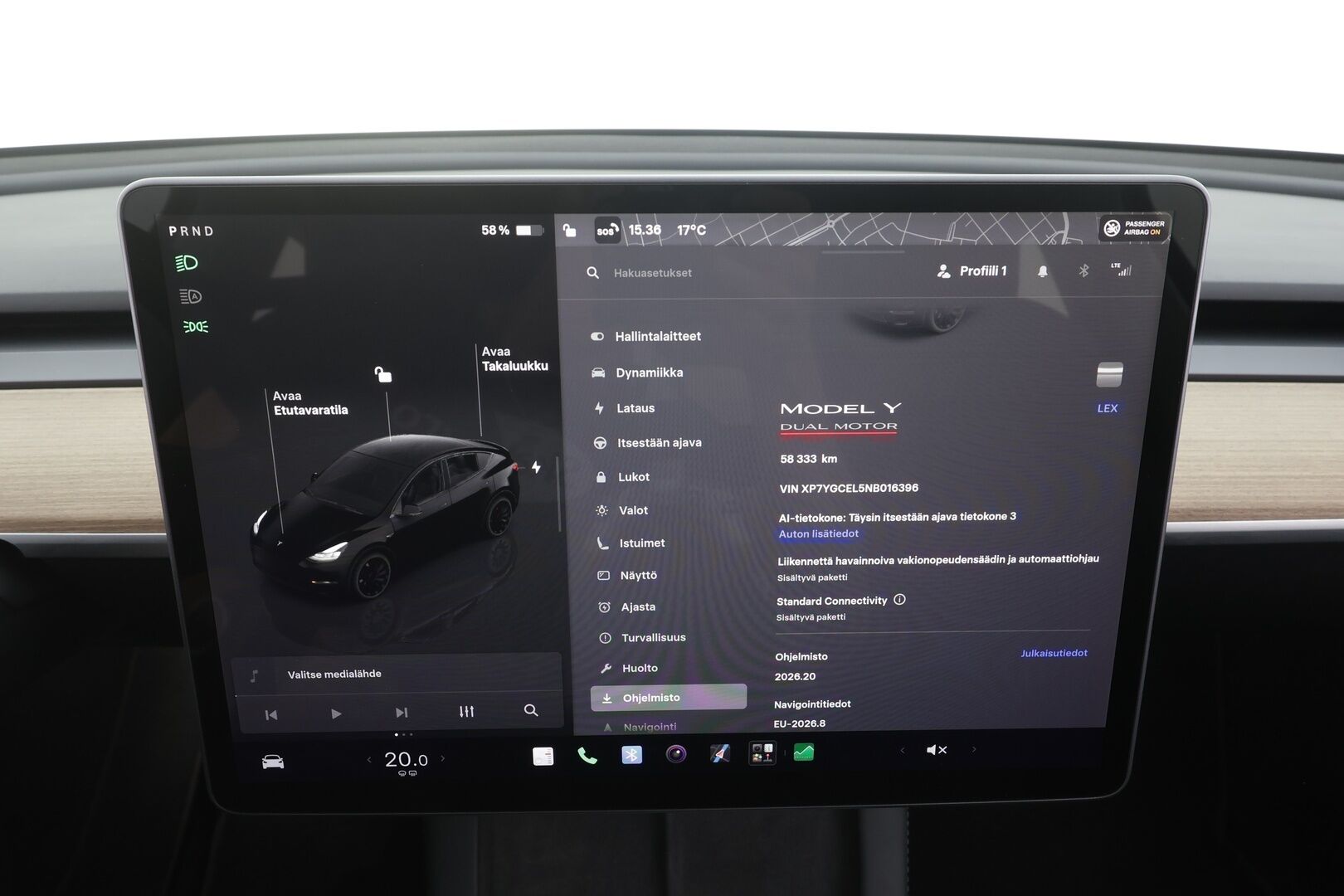 Tesla Model Y 2022 Performance - | Koukku | ILP | ACC | Lasikatto | Matrix-LED | P.Kamera | Muistipenkki | Premium Audio | Navi | Kaistavahti | Keyless | Kahdet renkaat | 