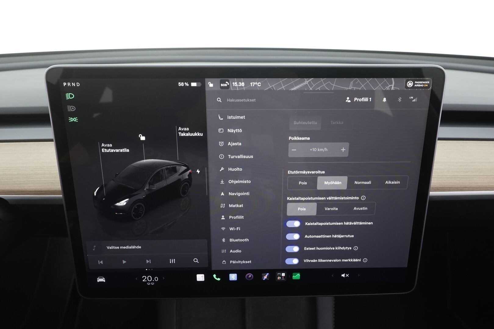 Tesla Model Y 2022 Performance - | Koukku | ILP | ACC | Lasikatto | Matrix-LED | P.Kamera | Muistipenkki | Premium Audio | Navi | Kaistavahti | Keyless | Kahdet renkaat | 
