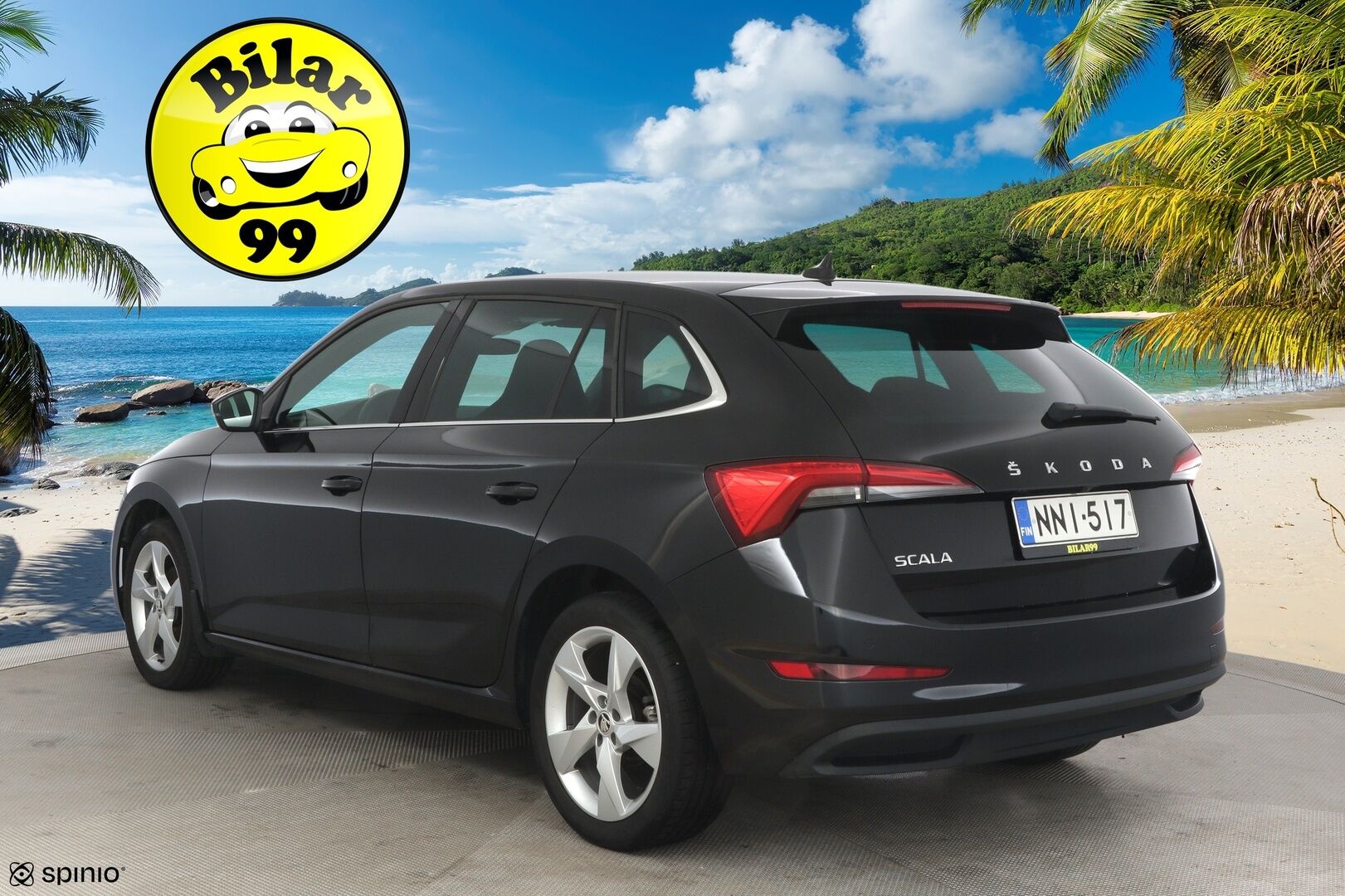 Skoda Scala 2020 1,5 TSI Style DSG Autom. **1.OM Suomi-auto / Navi / Keyless / Digimittaristo** - Juuri katsastettu / 2 Renkaat / Levyt ja palat juuri vaihdettu taakse * - Osta nyt, maksa vasta ensi vuonna