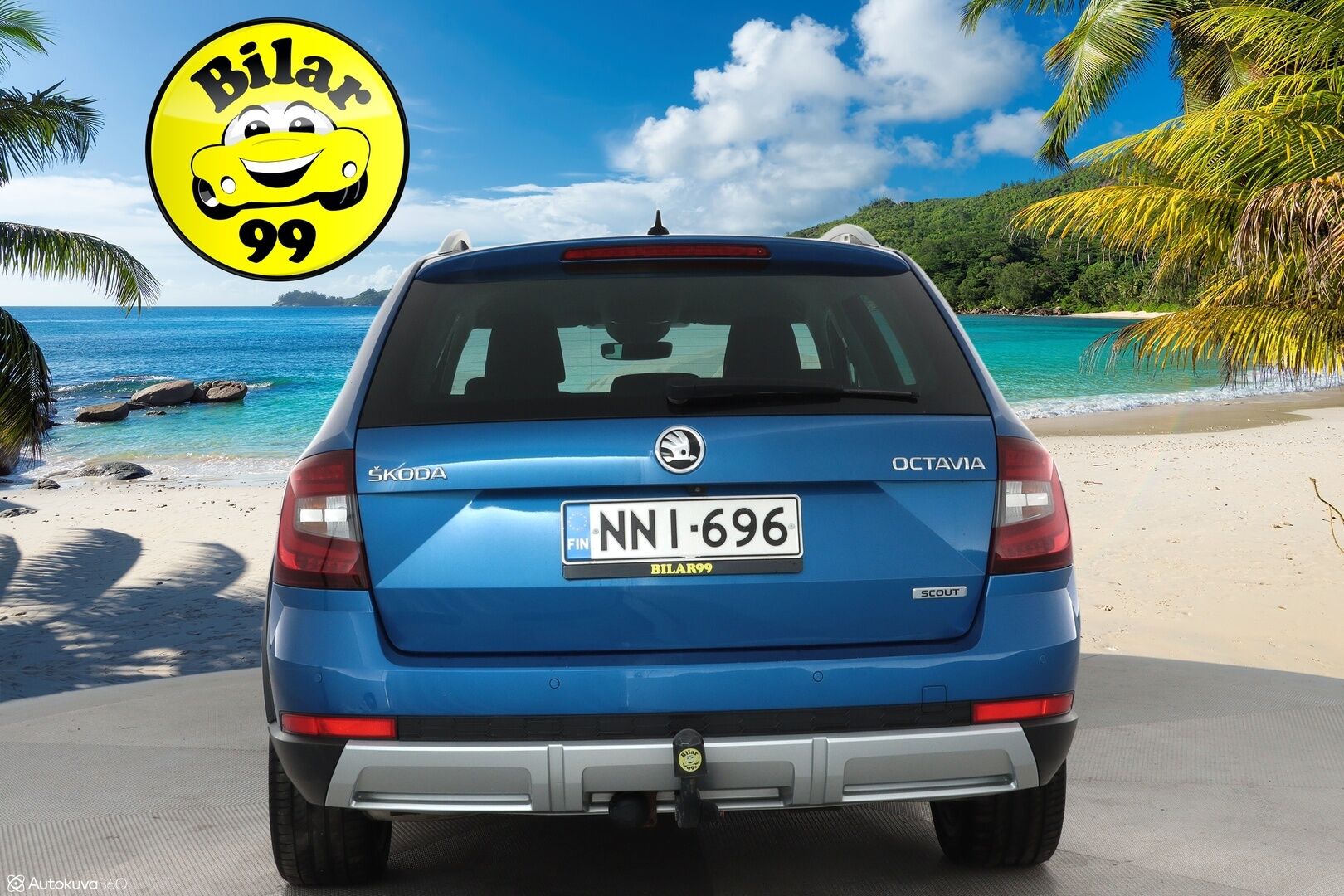 Skoda Octavia 2020 Combi 2,0 TDI 184 4x4 Scout BusinessLine DSG Autom. **Adapt.vakkari / Webasto / Koukku / P.Kamera / Kaistavahti / Keyless** - Suomi-auto / Facelift / Apple&Android / LED / Sähköluukku