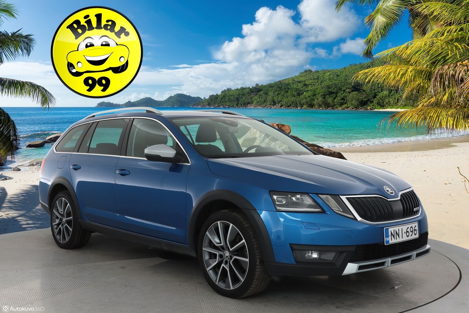 Skoda Octavia 2020 Combi 2,0 TDI 184 4x4 Scout BusinessLine DSG Autom. **Adapt.vakkari / Webasto / Koukku / P.Kamera / Kaistavahti / Keyless** - Suomi-auto / Facelift / Apple&Android / LED / Sähköluukku