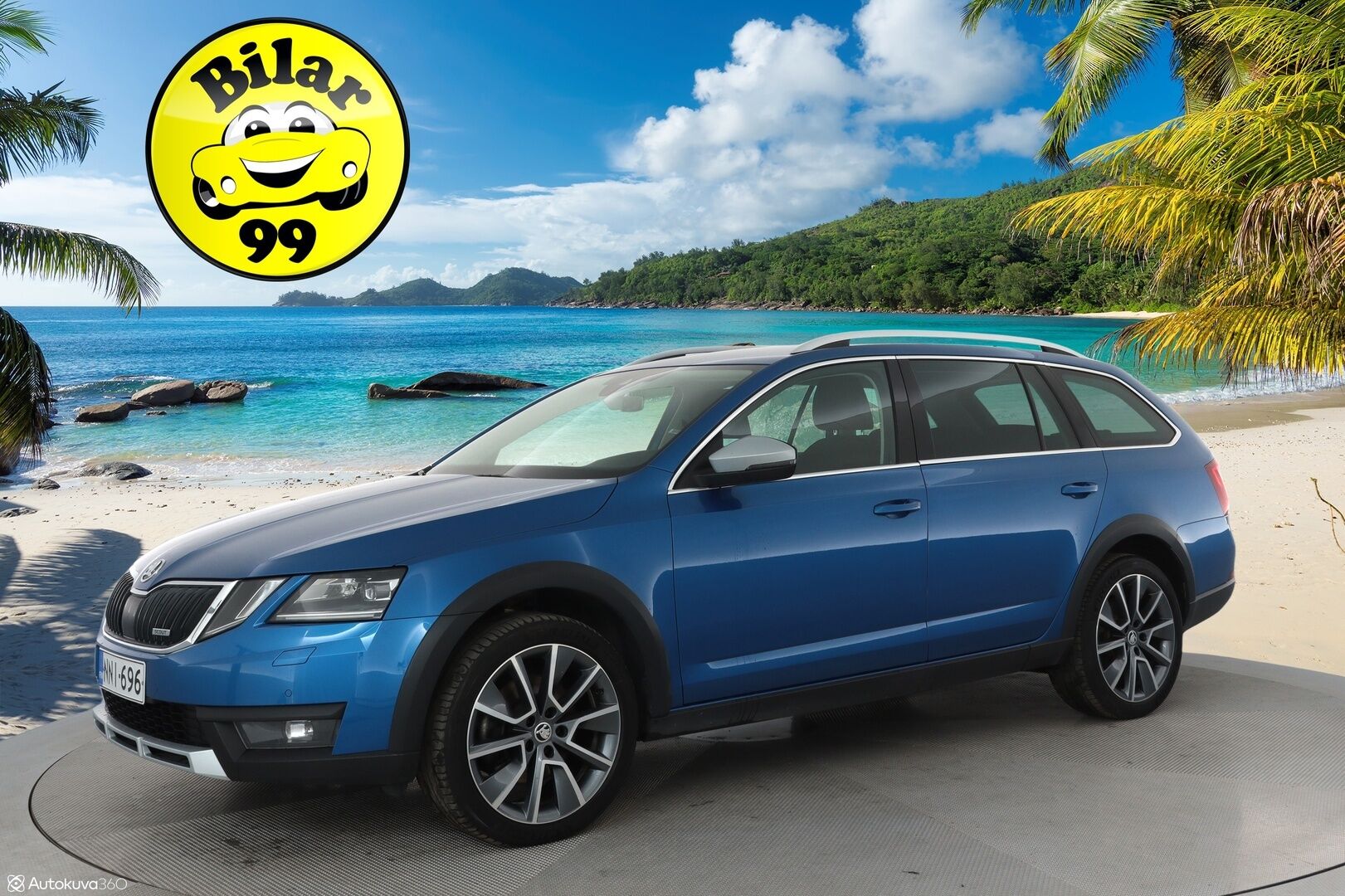 Skoda Octavia 2020 Combi 2,0 TDI 184 4x4 Scout BusinessLine DSG Autom. **Adapt.vakkari / Webasto / Koukku / P.Kamera / Kaistavahti / Keyless** - Suomi-auto / Facelift / Apple&Android / LED / Sähköluukku