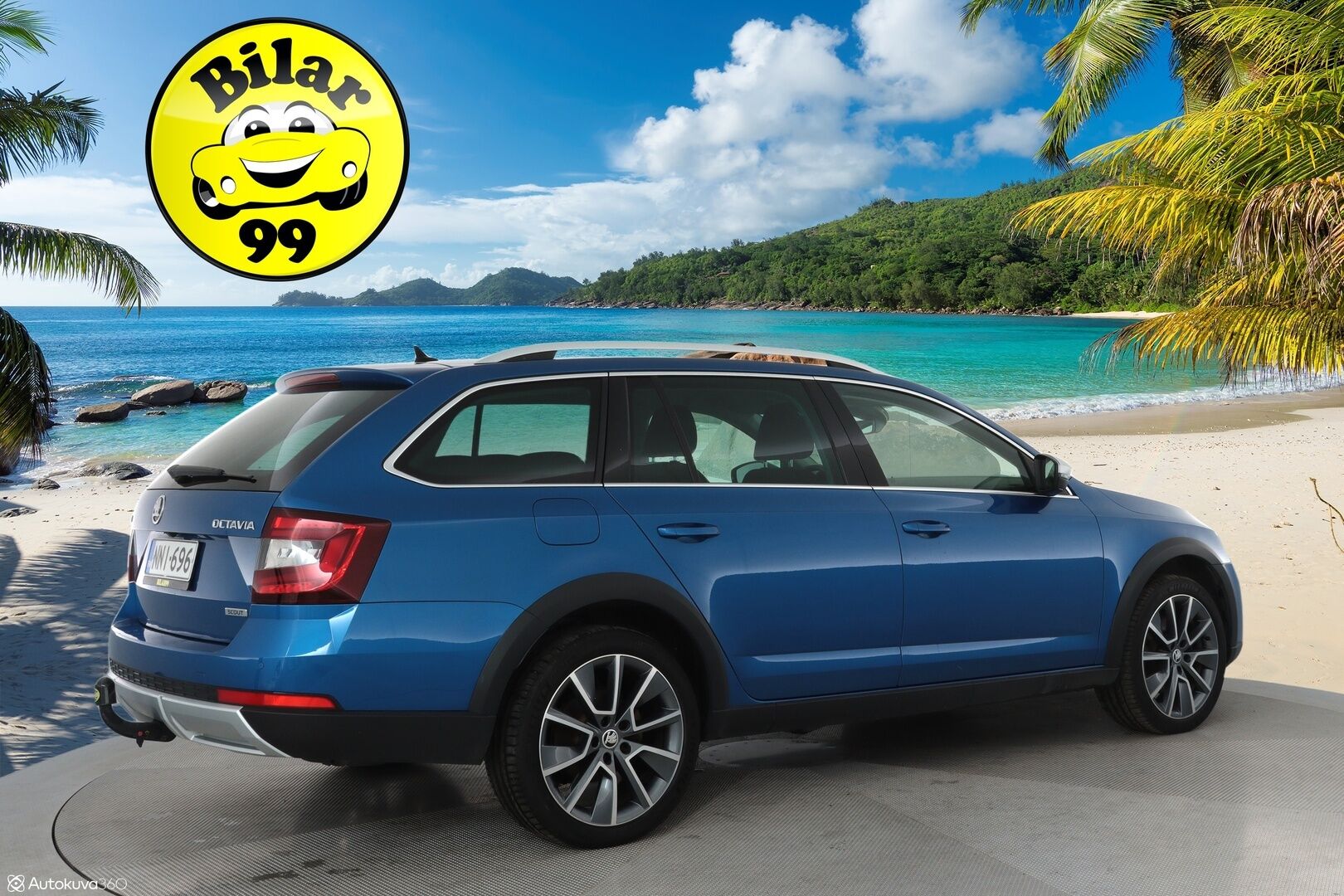 Skoda Octavia 2020 Combi 2,0 TDI 184 4x4 Scout BusinessLine DSG Autom. **Adapt.vakkari / Webasto / Koukku / P.Kamera / Kaistavahti / Keyless** - Suomi-auto / Facelift / Apple&Android / LED / Sähköluukku
