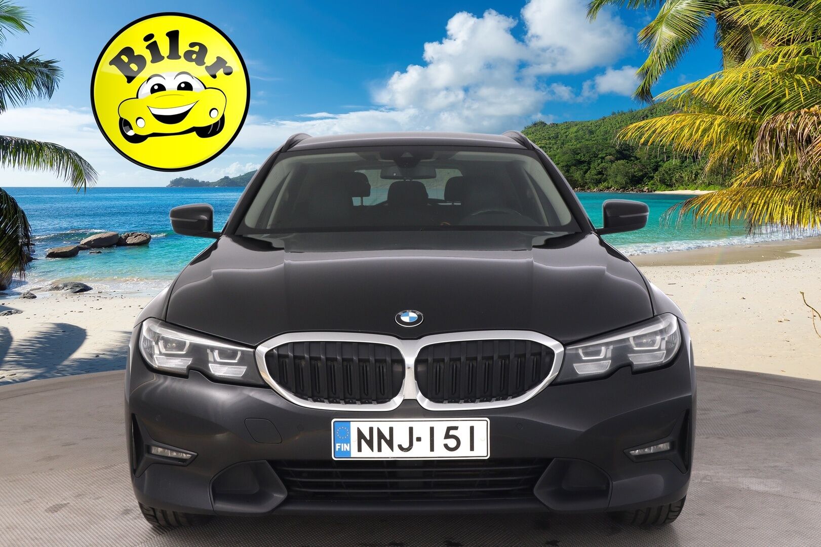 BMW 320 2020 320d xDrive Farmari (AC) 4ov 1995cm3 A - *Lämmitettävä M-Sport ratti | Hifit | Proffa navi | Koukku | Ambient light | Shadowline | Sporttipenkit*