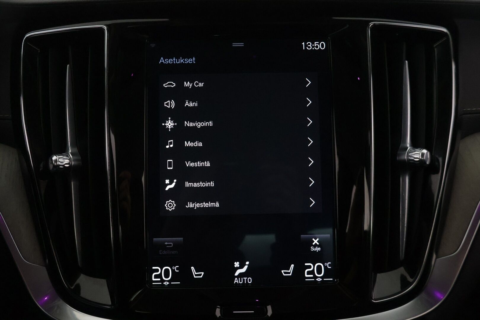 Volvo S60 2020 T8 TwE AWD Business Inscription aut. * Adapt.Vakkari / Webasto / Hieronta / Ilmastoidut Nahkapenkit / H&K / HUD / 360° * - Huippuvarusteltu Volvo!