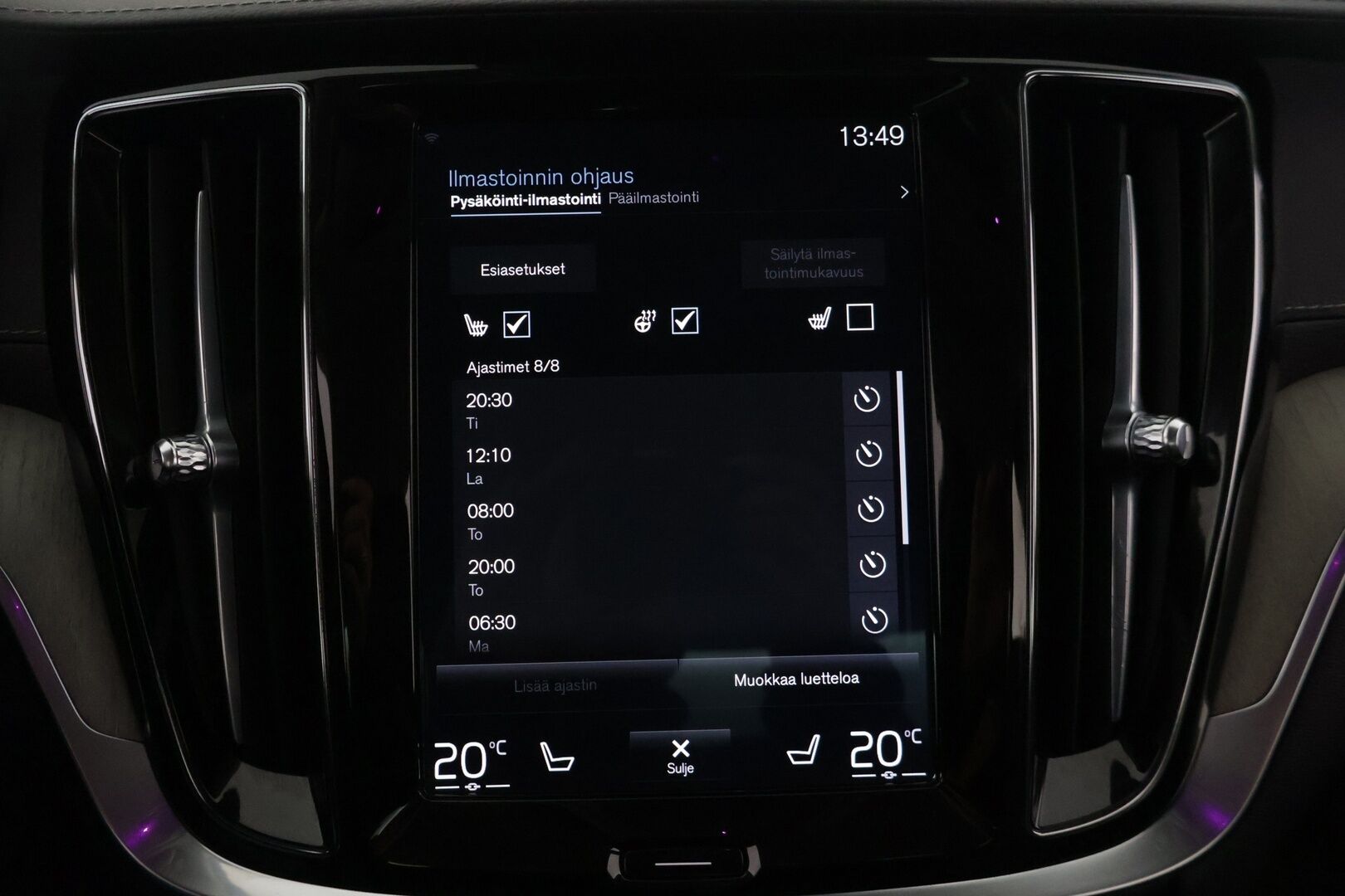 Volvo S60 2020 T8 TwE AWD Business Inscription aut. */ ACC / Hieronta / H&K / 360° / HUD / Ilmastoidut Nahkapenkit / Webasto / 2x renkaat* - Akku kuntotarkastettu / Juuri katsastettu / Jakohihna vaihdettu - HULLUT BLACKWEEK JATKOT - KORKOTARJOUS 2,49%