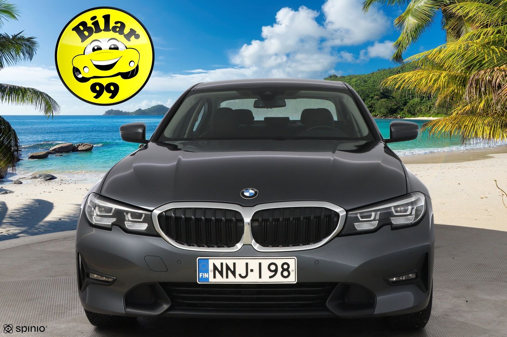 BMW 330 2020 G20 Sedan 330e A Charged Edition Sport* Ruskeat nahat / Vetokoukku / Professional Navi / Digimittari / Adapt.LED / Shadowline* - Akku kuntotarkastettu / 2x Hyvät renkaat / 2x Latauskaapelit