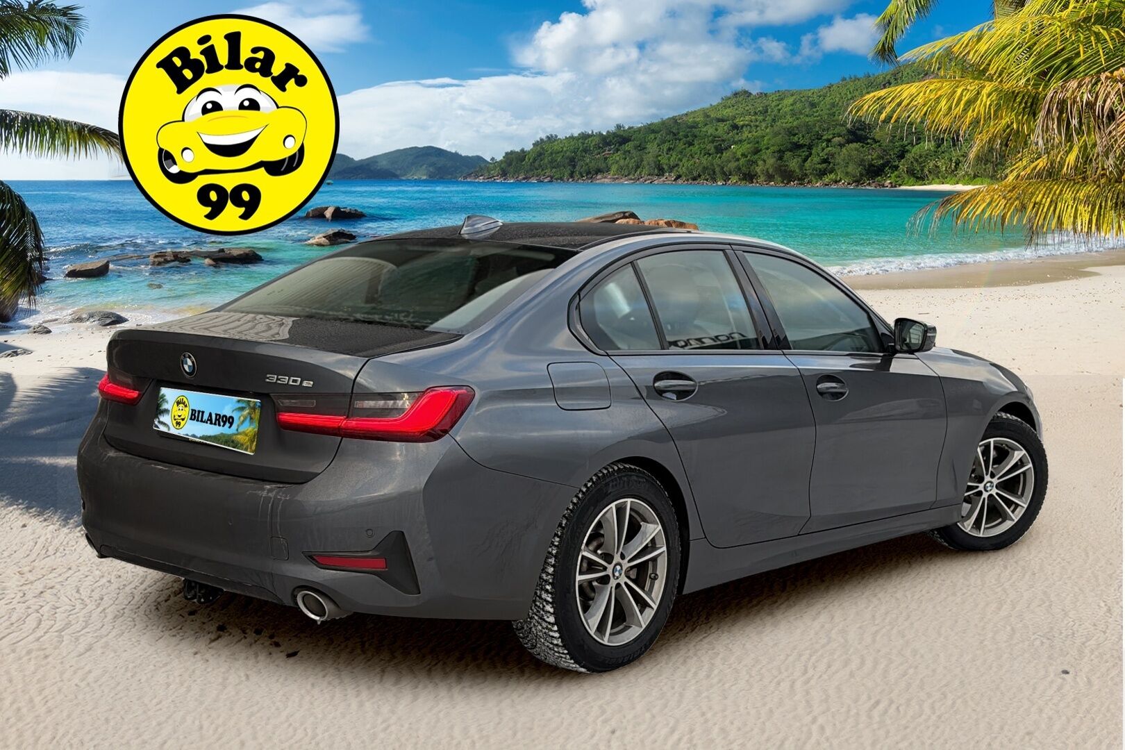 BMW 330 2020 G20 Sedan 330e A Charged Edition Sport* Ruskeat nahat / Vetokoukku / Professional Navi / Digimittari / Adapt.LED / Shadowline* - Juuri Katsastettu / 2x Hyvät renkaat / 2x Latauskaapelit - HULLU BLACKWEEK KORKOTARJOUS 2,49%