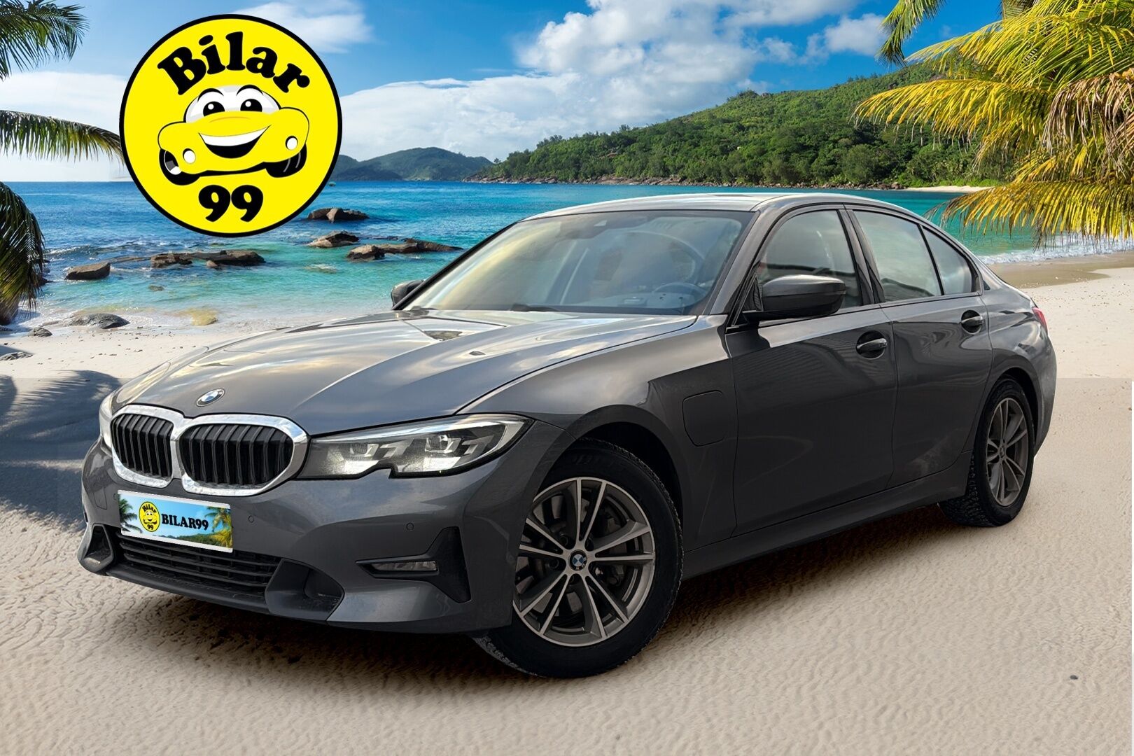 BMW 330 2020 G20 Sedan 330e A Charged Edition Sport* Ruskeat nahat / Vetokoukku / Professional Navi / Digimittari / Adapt.LED / Shadowline* - Juuri Katsastettu / 2x Hyvät renkaat / 2x Latauskaapelit - HULLU BLACKWEEK KORKOTARJOUS 2,49%