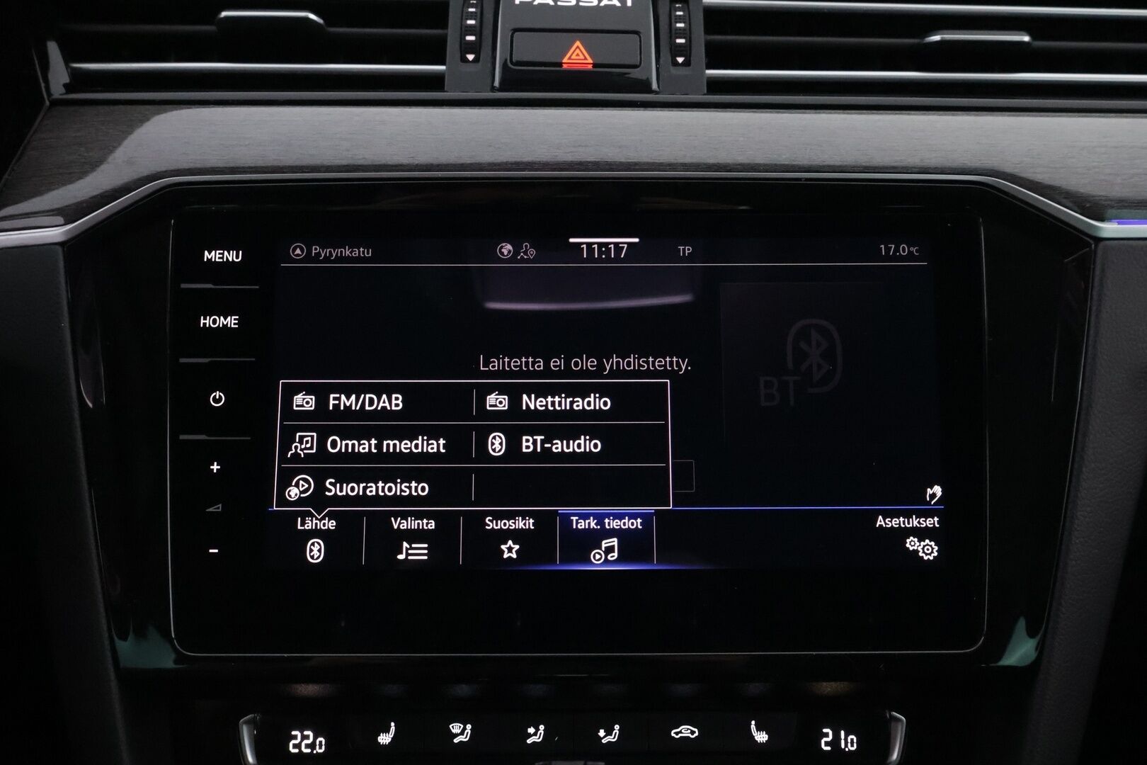 VOLKSWAGEN PASSAT 2020 Variant GTE Plug-In Hybrid 160 kW DSG * Adapt.Vakkari / Hieronta / iQ Matrix LED / Peruutuskamera / HUD / Digimittari - Jakopää juuri tehty / 2x Renkaat aluvantein / Juuri tullut Tampereelle!