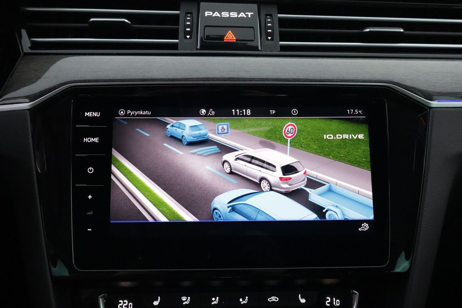 VOLKSWAGEN PASSAT 2020 Variant GTE Plug-In Hybrid 160 kW DSG * Adapt.Vakkari / Hieronta / iQ Matrix LED / Peruutuskamera / HUD / Digimittari - Jakopää juuri tehty / 2x Renkaat aluvantein / Juuri tullut Tampereelle!