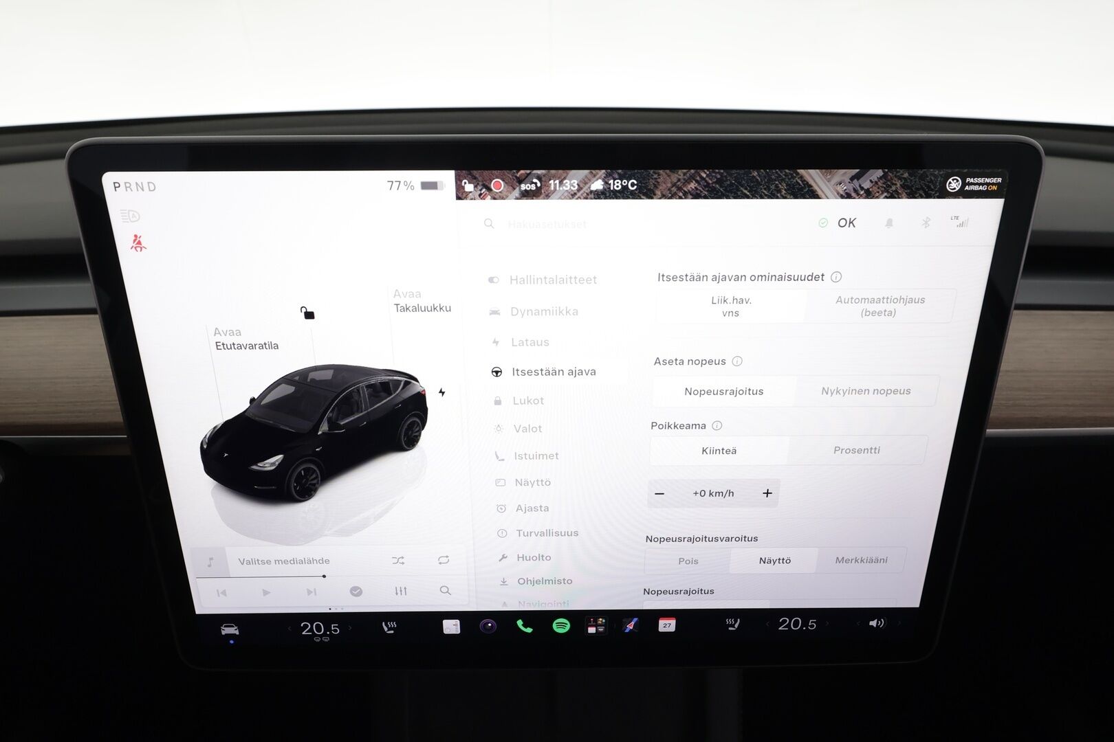 Tesla Model Y 2024 Performance - | ACC | ILP | Koukku | S3XY Knob | Premium Audio | Lasikatto | Matrix | Sähkönahat | Muistipenkki | Autosteer | P.kamera | 1-om suomiauto | 