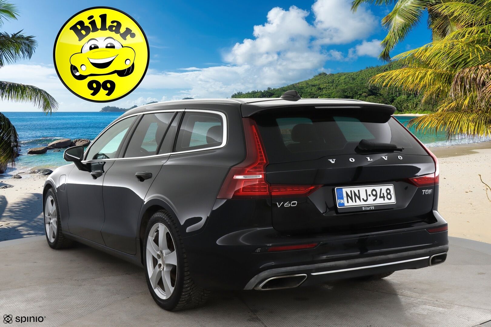 Volvo V60 2019 T8 TwE AWD Inscription aut. ** Panorama / Adapt.Vakkari / Webasto / Sporttinahat / Keyless / Koukku ** - Todella hyvät varusteet / Hyvin pidetty ja kattavasti huollettu! - HULLUT AVAJAISHULINAT KORKOTARJOUS 3,29 %