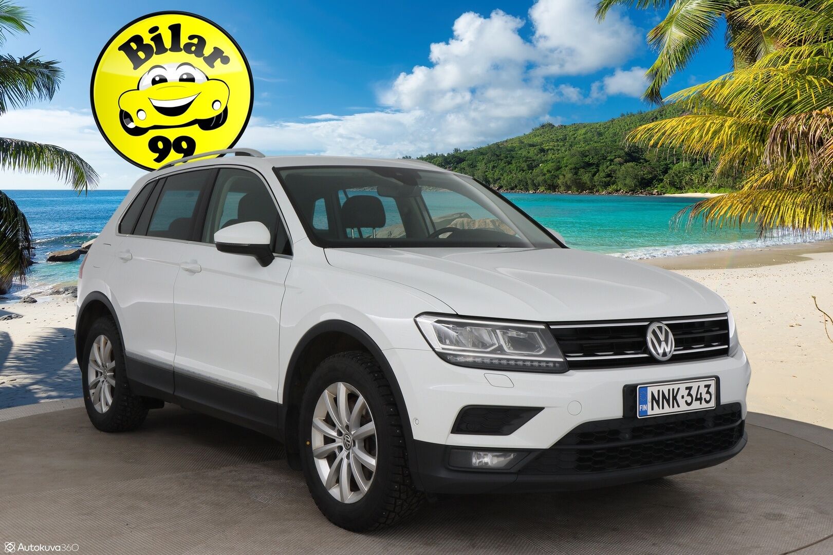 VOLKSWAGEN TIGUAN 2020 Comfortline 2,0 TSI 140 kW 4MOTION DSG/ Adapt.vak / Webasto / P-kamera / Vetokoukku / Apple Carplay / AndroidAuto / - / Huikeat varusteet / 2x hyvät renkaat / Seuraava katsastus vasta 3/2027 /