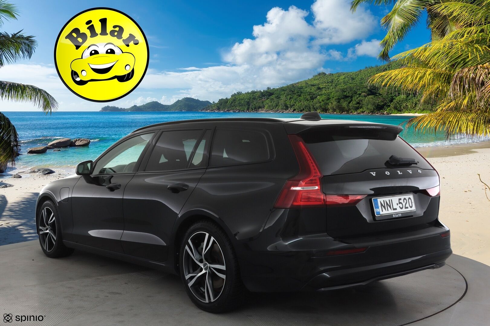 Volvo V60 2024 T6 AWD Long Range Plus Dark aut - Suomi-auto | ACC | H&K | Muistipenkit | Full-LED | BLIS | Sporttinahat | Keyless | Facelift | Kahdet renkaat aluvanteilla | Merkkihuollettu