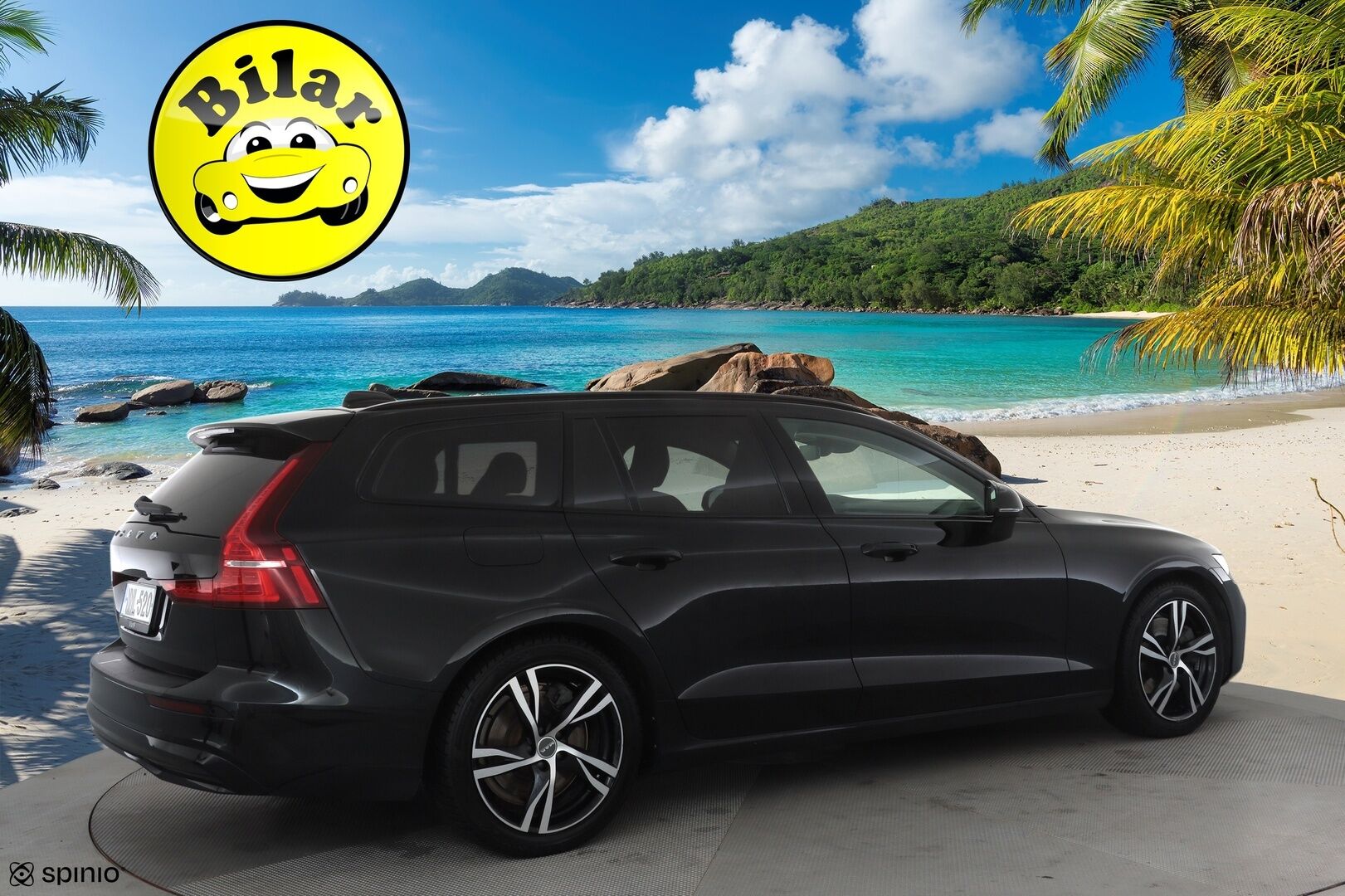 Volvo V60 2024 T6 AWD Long Range Plus Dark aut - Suomi-auto | ACC | H&K | Muistipenkit | Full-LED | BLIS | Sporttinahat | Keyless | Facelift | Kahdet renkaat aluvanteilla | Merkkihuollettu