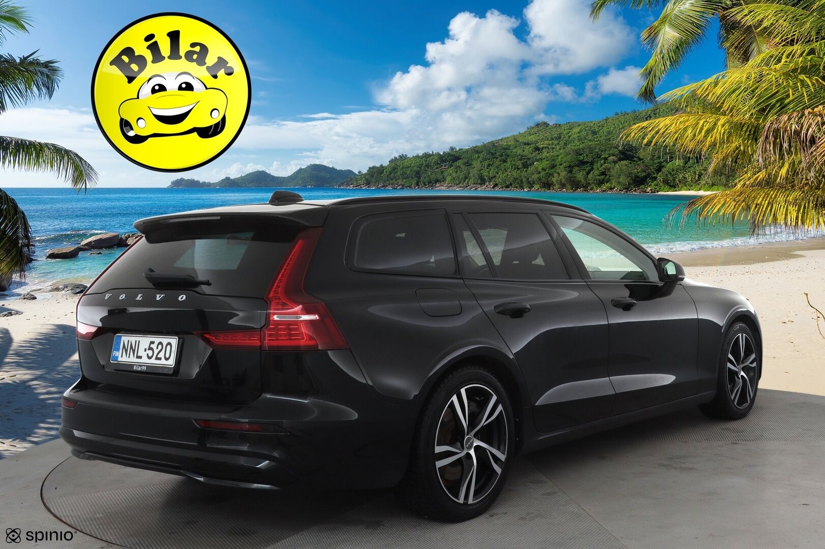 Volvo V60 2024 T6 AWD Long Range Plus Dark aut - Suomi-auto | ACC | H&K | Muistipenkit | Full-LED | BLIS | Sporttinahat | Keyless | Facelift | Kahdet renkaat aluvanteilla | Merkkihuollettu