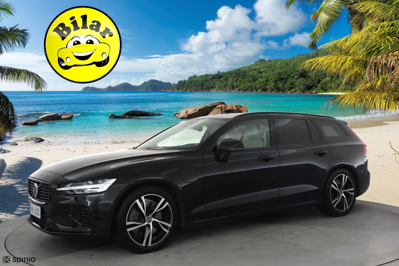 Volvo V60 2024 T6 AWD Long Range Plus Dark aut - Suomi-auto | ACC | H&K | Muistipenkit | Full-LED | BLIS | Sporttinahat | Keyless | Facelift | Kahdet renkaat aluvanteilla | Merkkihuollettu