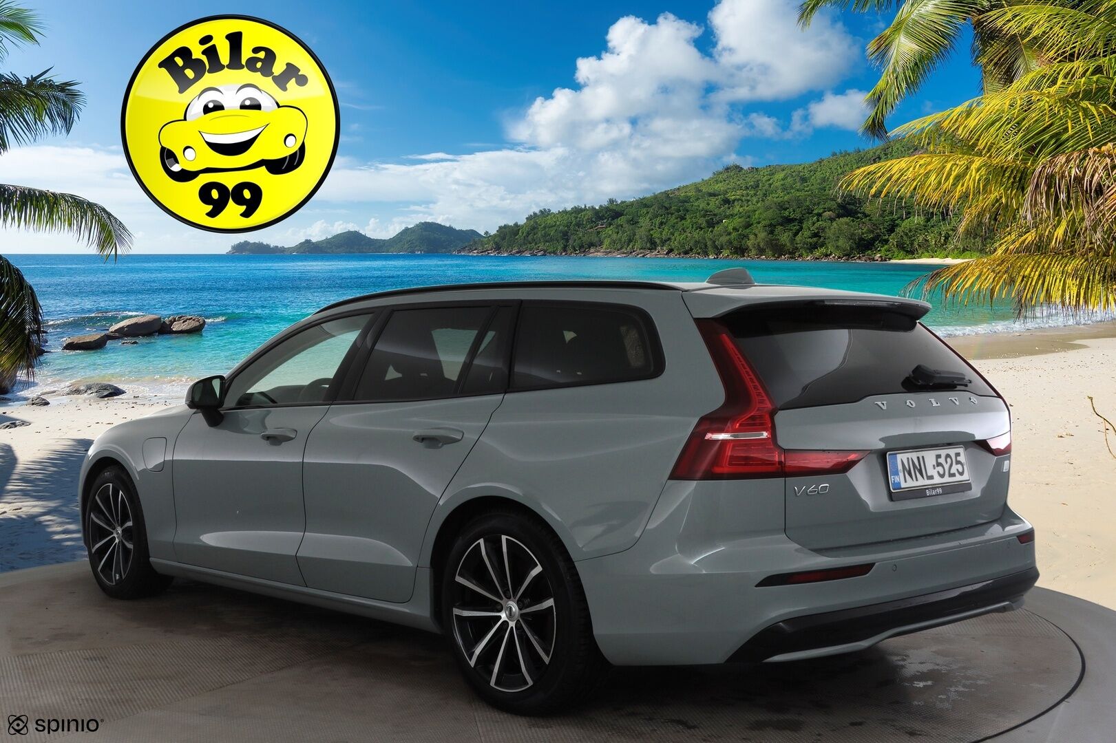Volvo V60 2024 T6 AWD Long Range Plus Dark aut * Koukku / ACC / Full-LED / P.Kamera / Sportnahat Muistilla / Kaistavahti / Keyless * - *1-om Suomi-auto / 2x Latauskaapelit / Kahdet renkaat*
