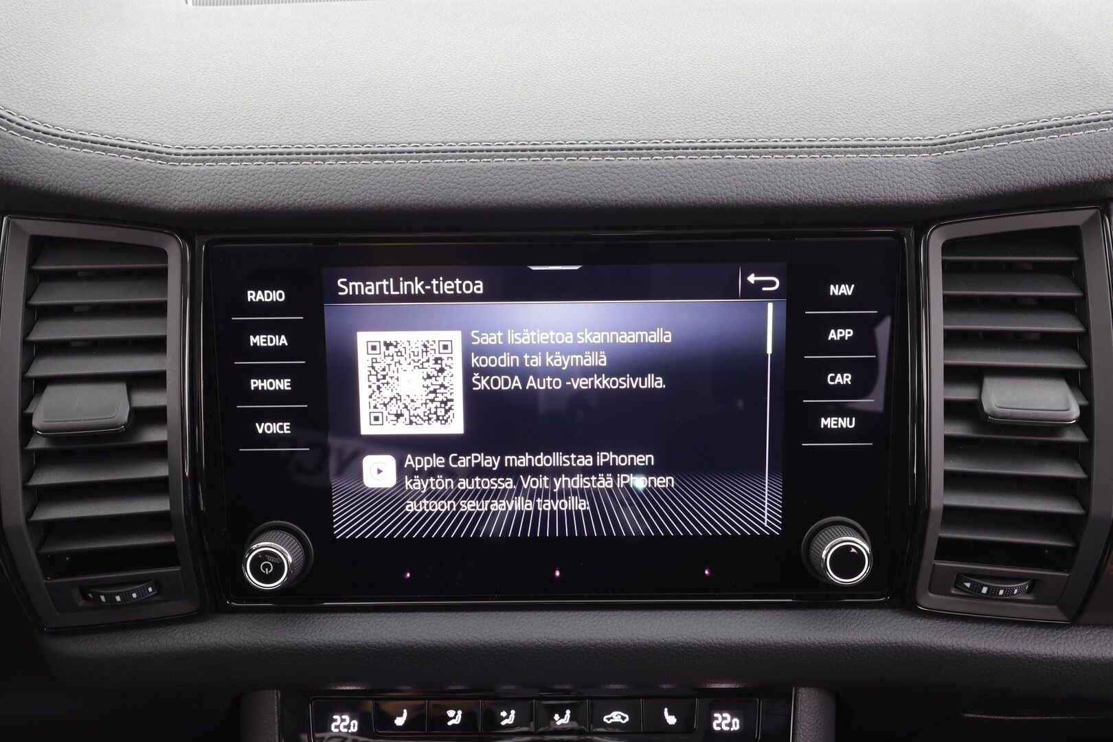 Skoda Kodiaq 2024 1.5 TSI ACT Active - | Vakkari | Webasto | LED | P.Kamera | Ratinlämmitys | Digimittaristo | Navi | Apple&Android | 1.Om Suomi-auto | Kahdet Renkaat | Merkkihuollettu |