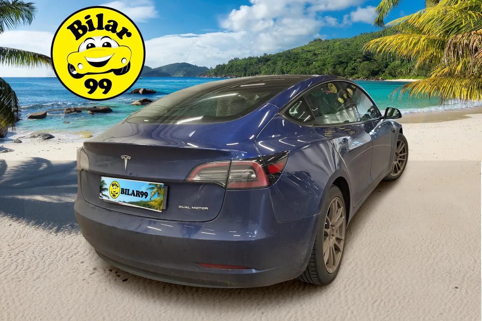 Tesla Model 3 2022 Long Range - | ILP | Akuston esilämmitys | ACC | Matrix LED | Lasikatto | Premium Audio | 2x Renkaat aluvanteilla |