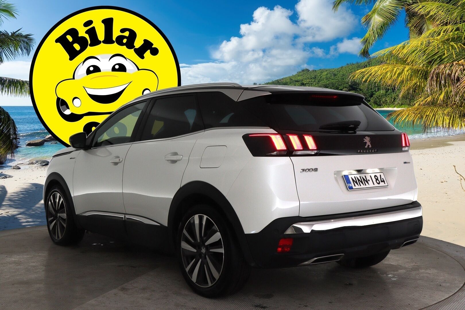 PEUGEOT 3008 2020 GT Hybrid4 300 EAT8-aut. * Digimittaristo / ACC / Kessy / Navi / P-kamera* - *Siisti / 2x renkaat ja vanteet / Merkkiliikkeen huoltohistoria*